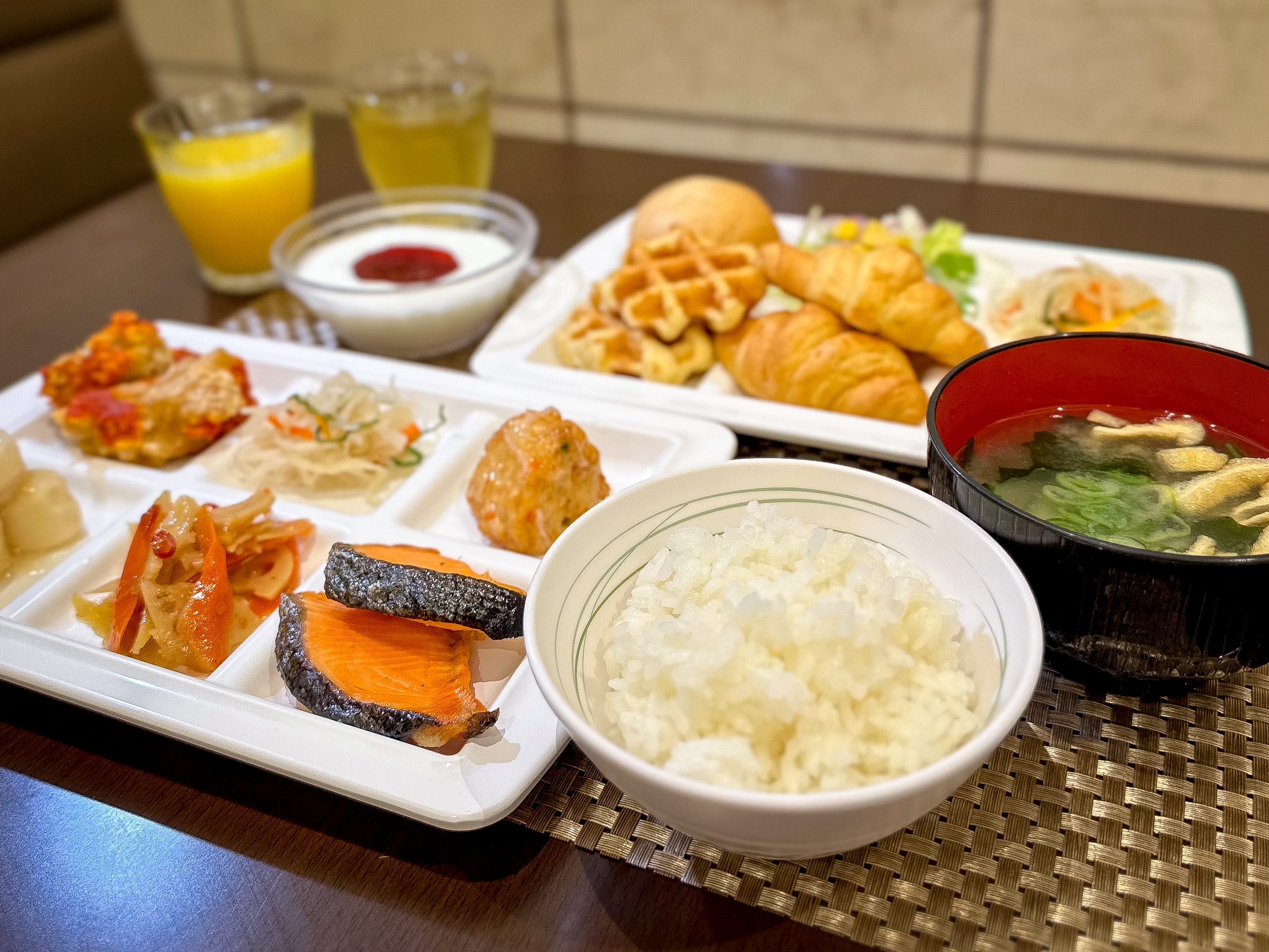 บุฟเฟ่ต์อาหารเช้า “Courcle” (ตัวอย่างเมนู)