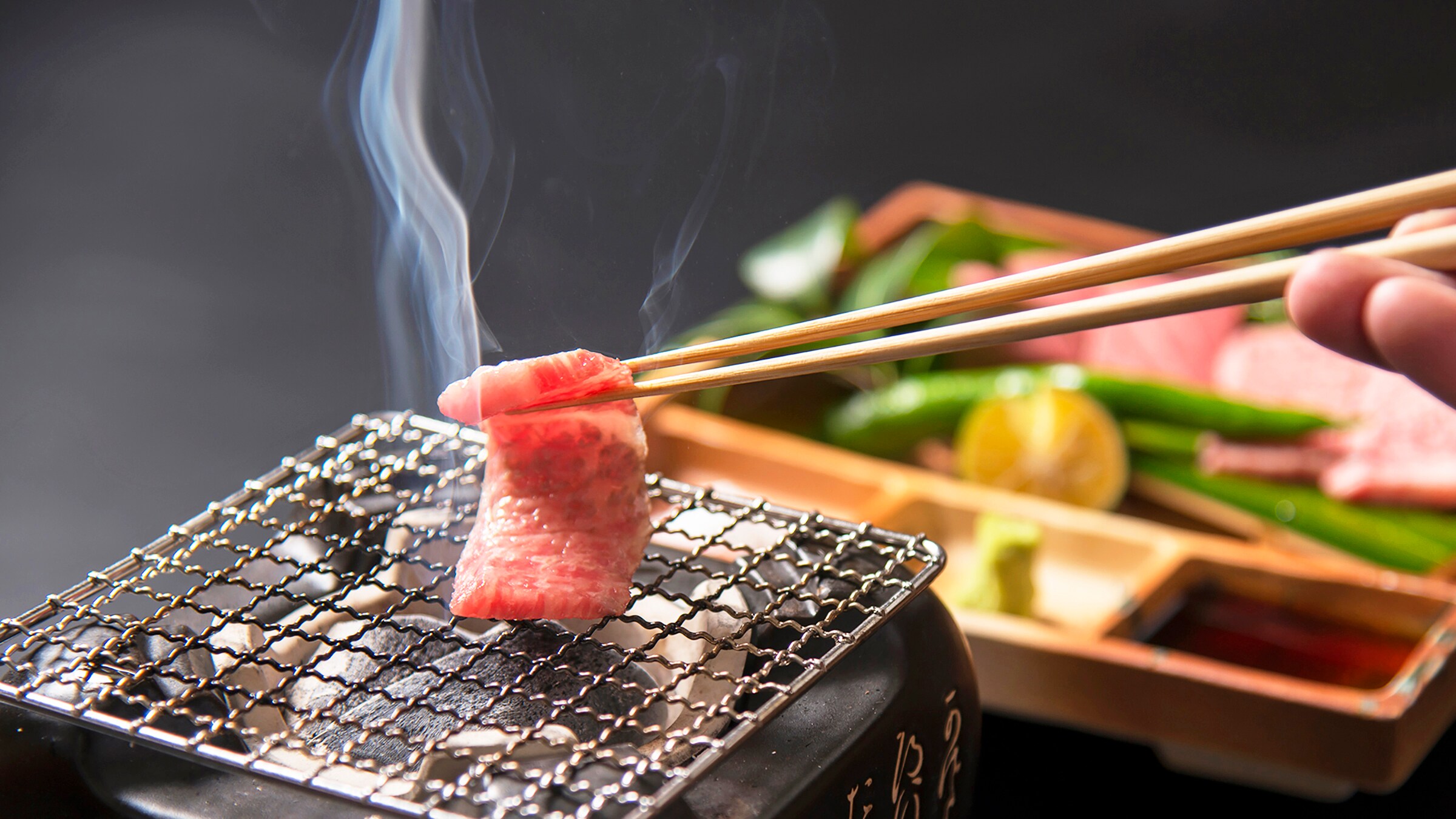 ◆Meal: Charcoal-grilled kaiseki meal