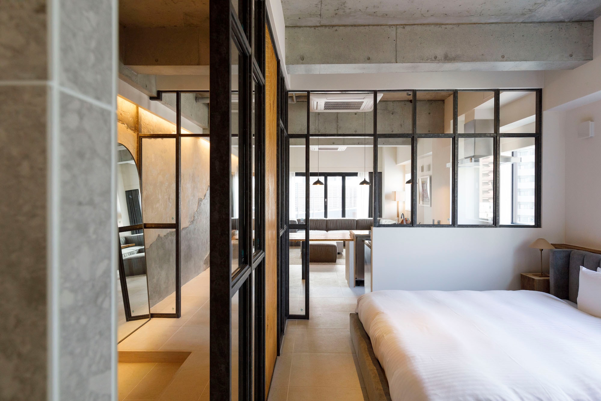 Mei PENTHOUSE Bedroom | Hotel Mei Fukuoka Tenjin