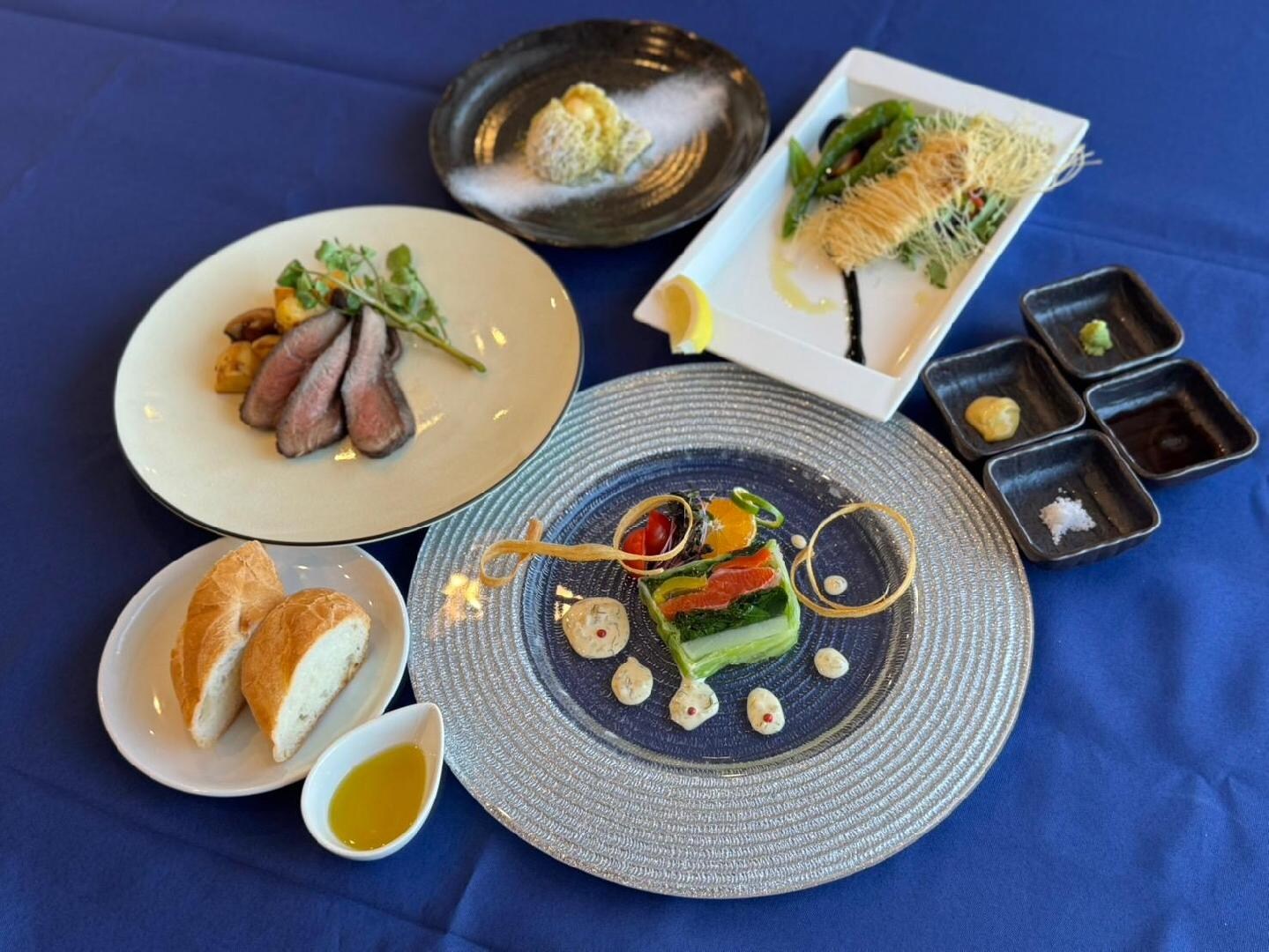 【晚餐範例】伊豆遊戲法式半套餐