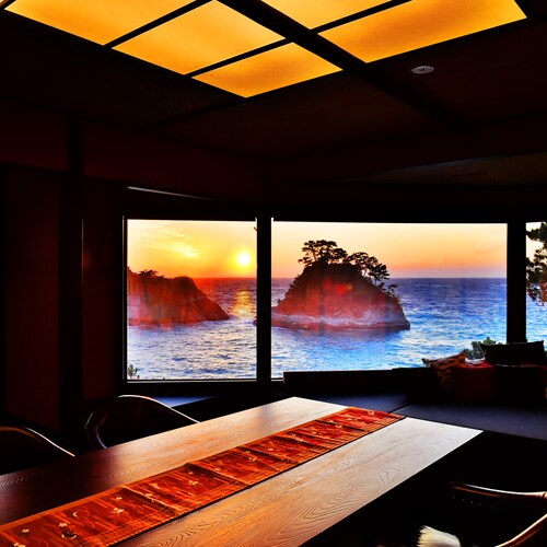 An example of the second room in the main building where you can enjoy in-room dining and relaxation