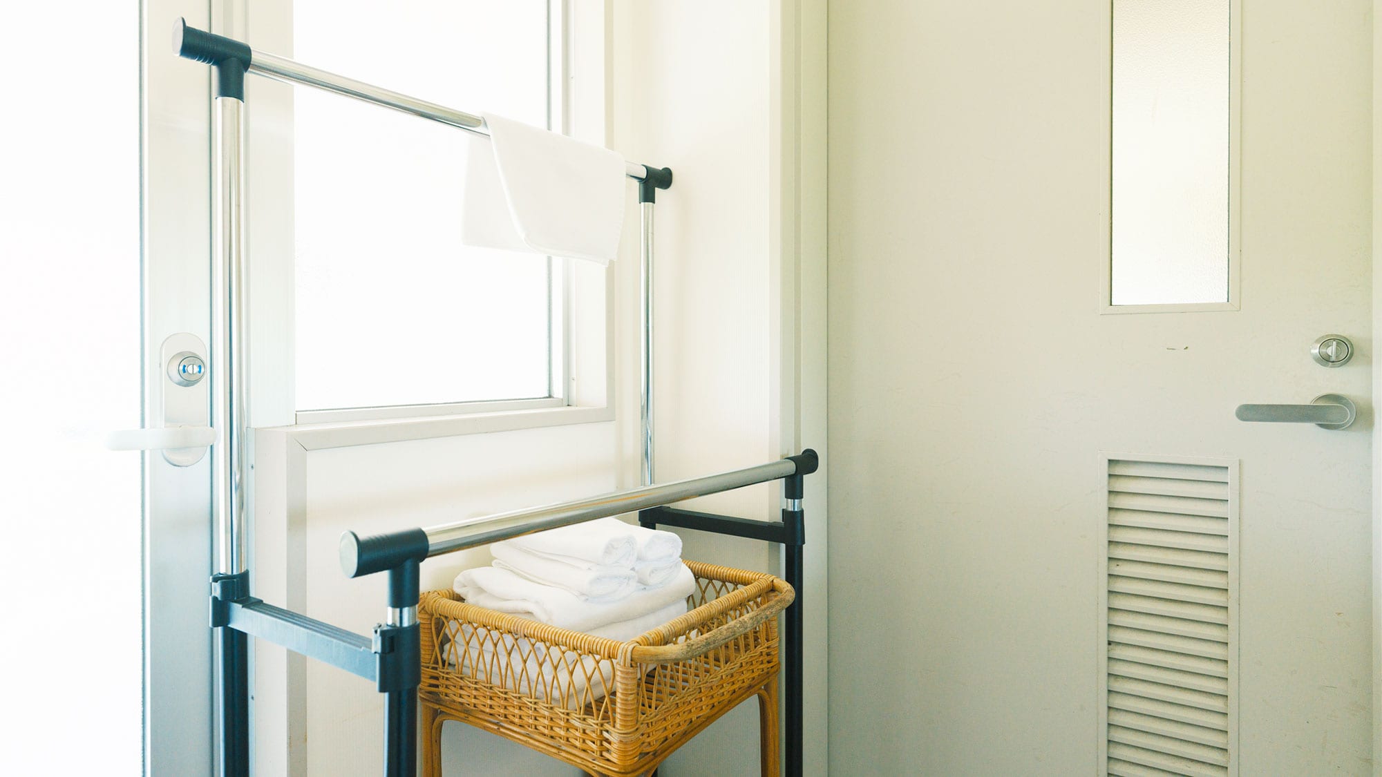 [/ Lodge / Japanese-Western room] Face towels and bath towels are provided.