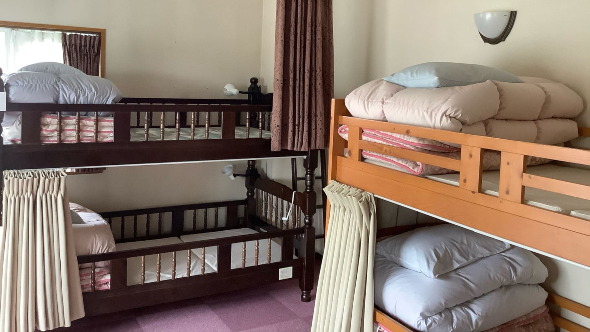 ・<Example of guest room> This is a room with bunk beds.