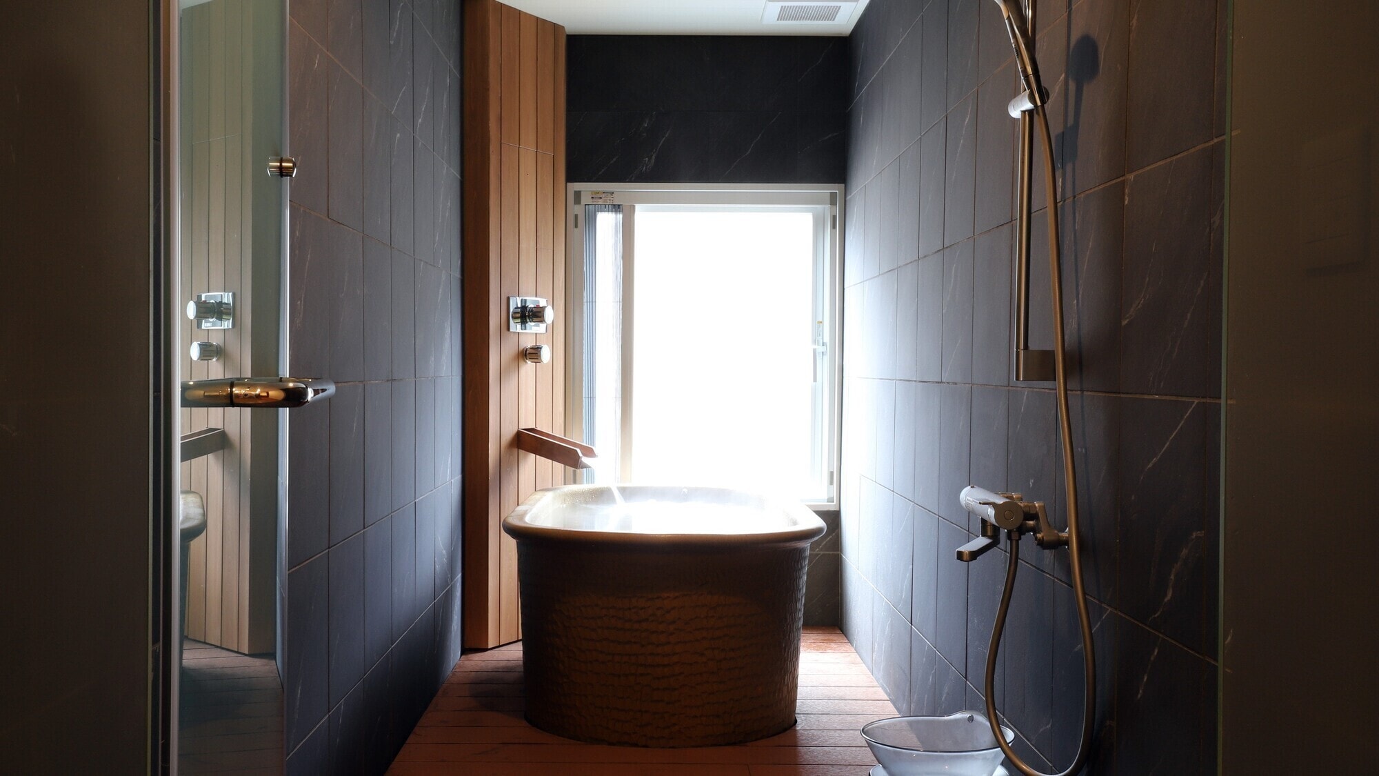 Ryoshokan [Non-smoking] Japanese-Western style room with hot spring bath Bathroom R