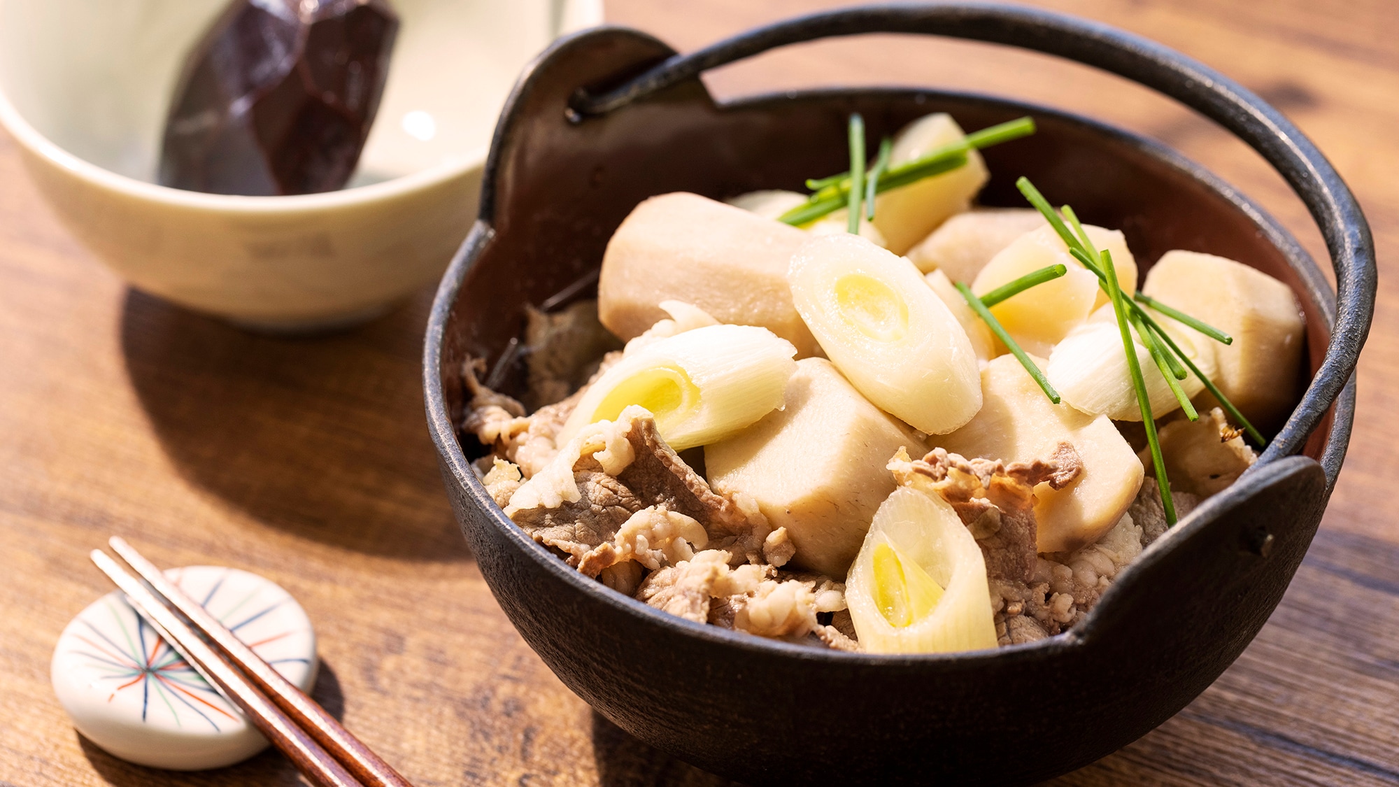 [Breakfast buffet] Wake up to a gentle morning with a hearty, warm dish of Yamagata's specialty, "Imoni"