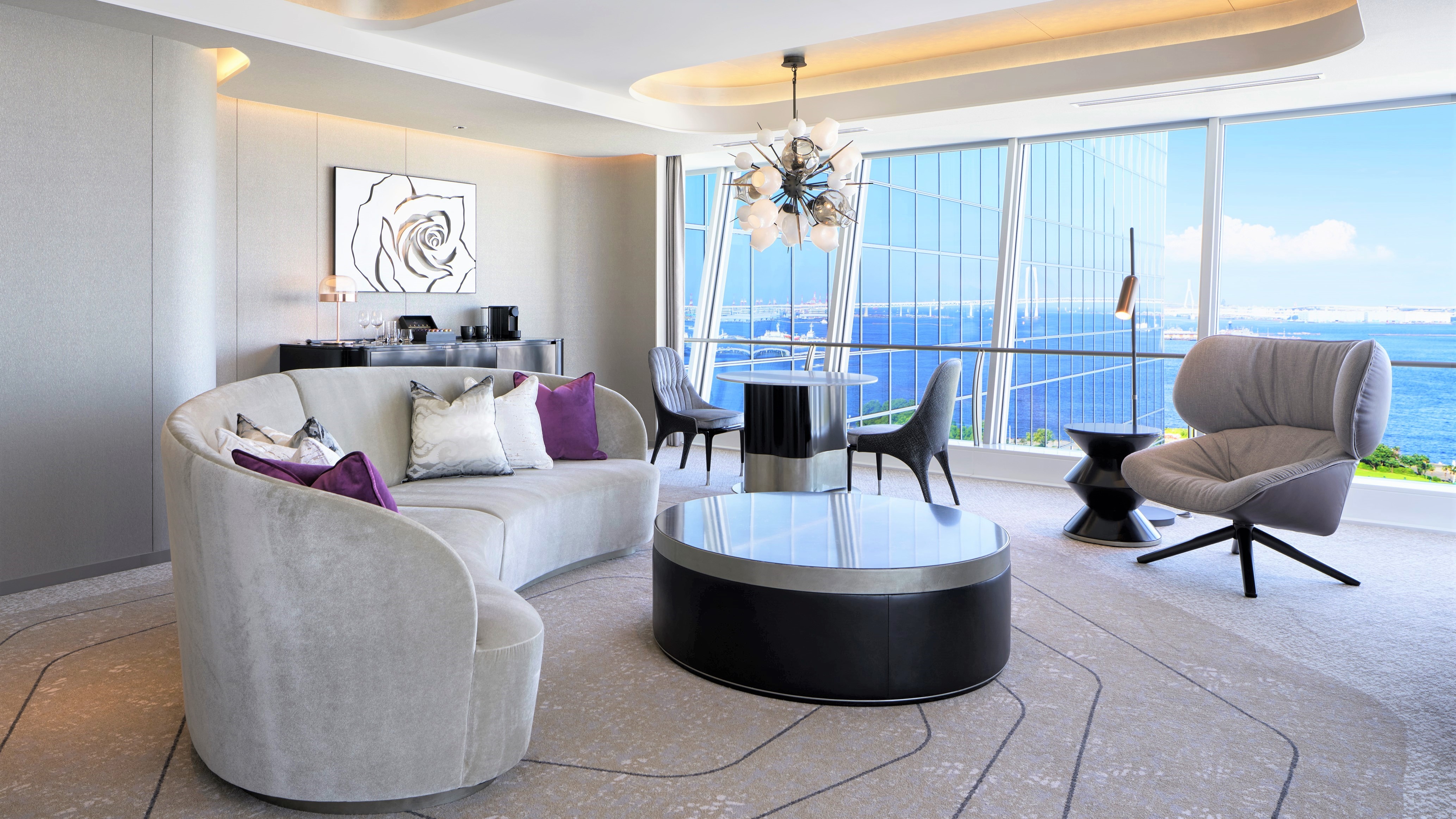 거실 (더 카하라 스위트 트윈)