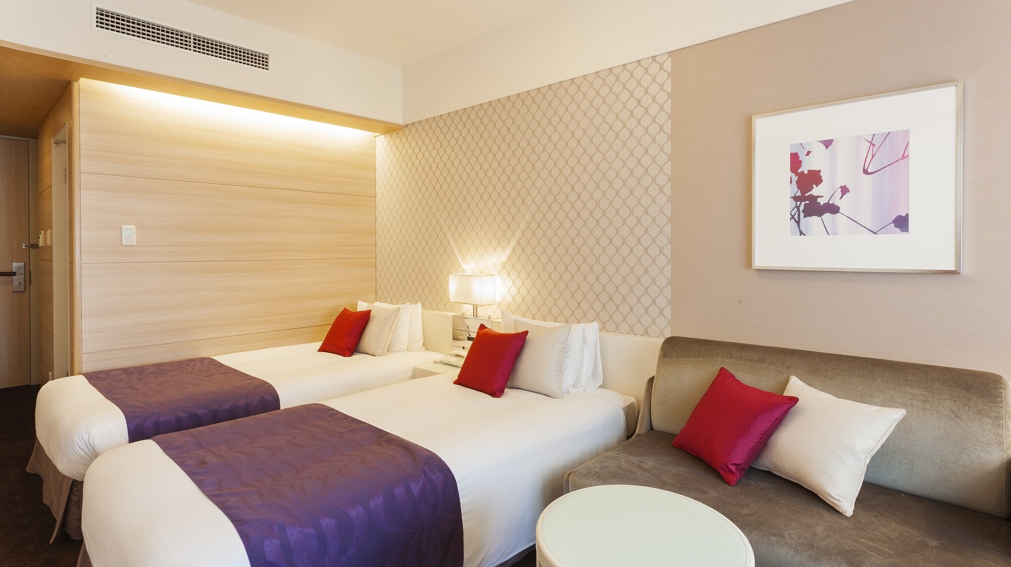 □ [Guest room] Standard twin north side 21.7 square meters