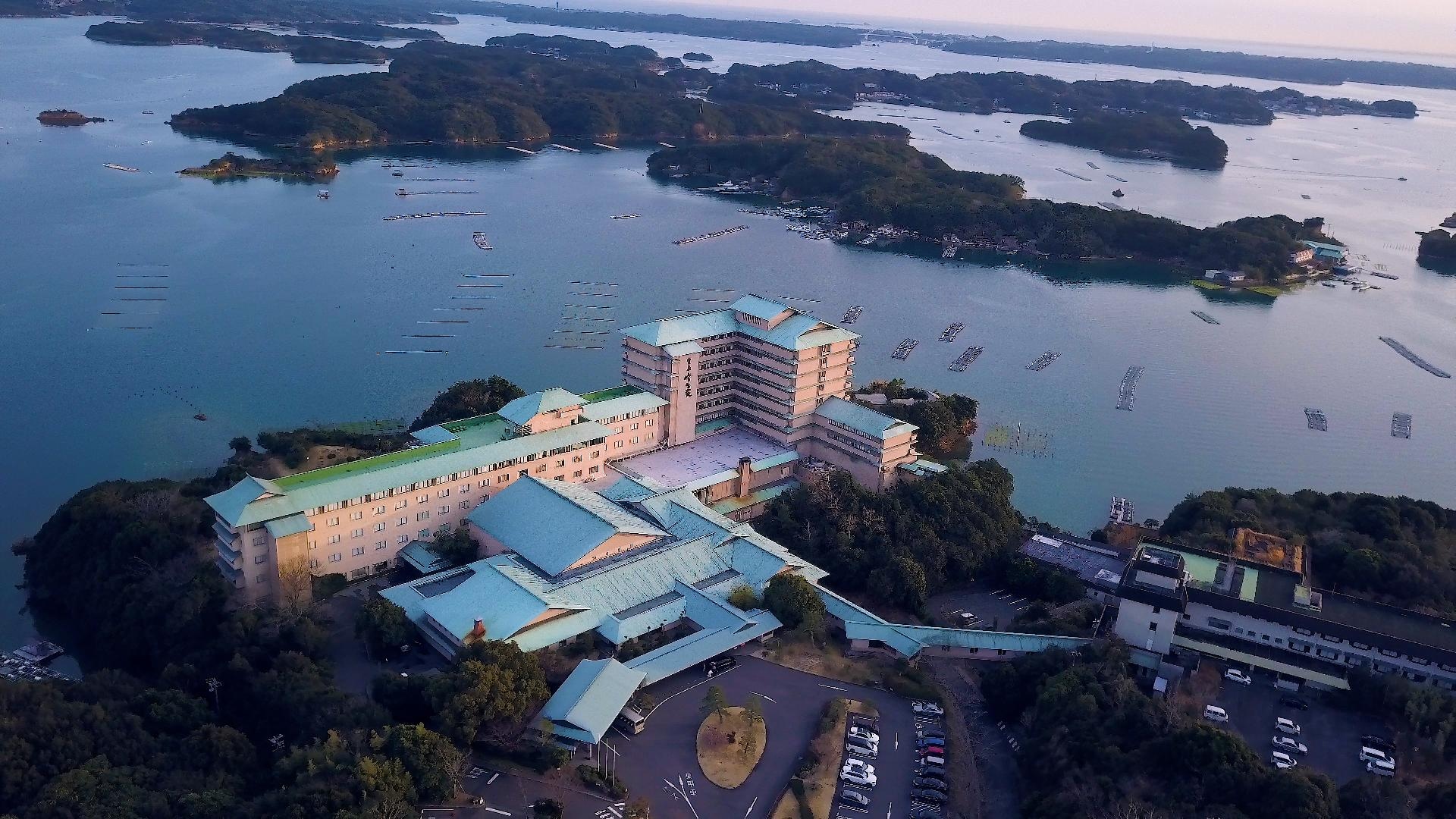 Kashijima Hoshoen (drone photography)