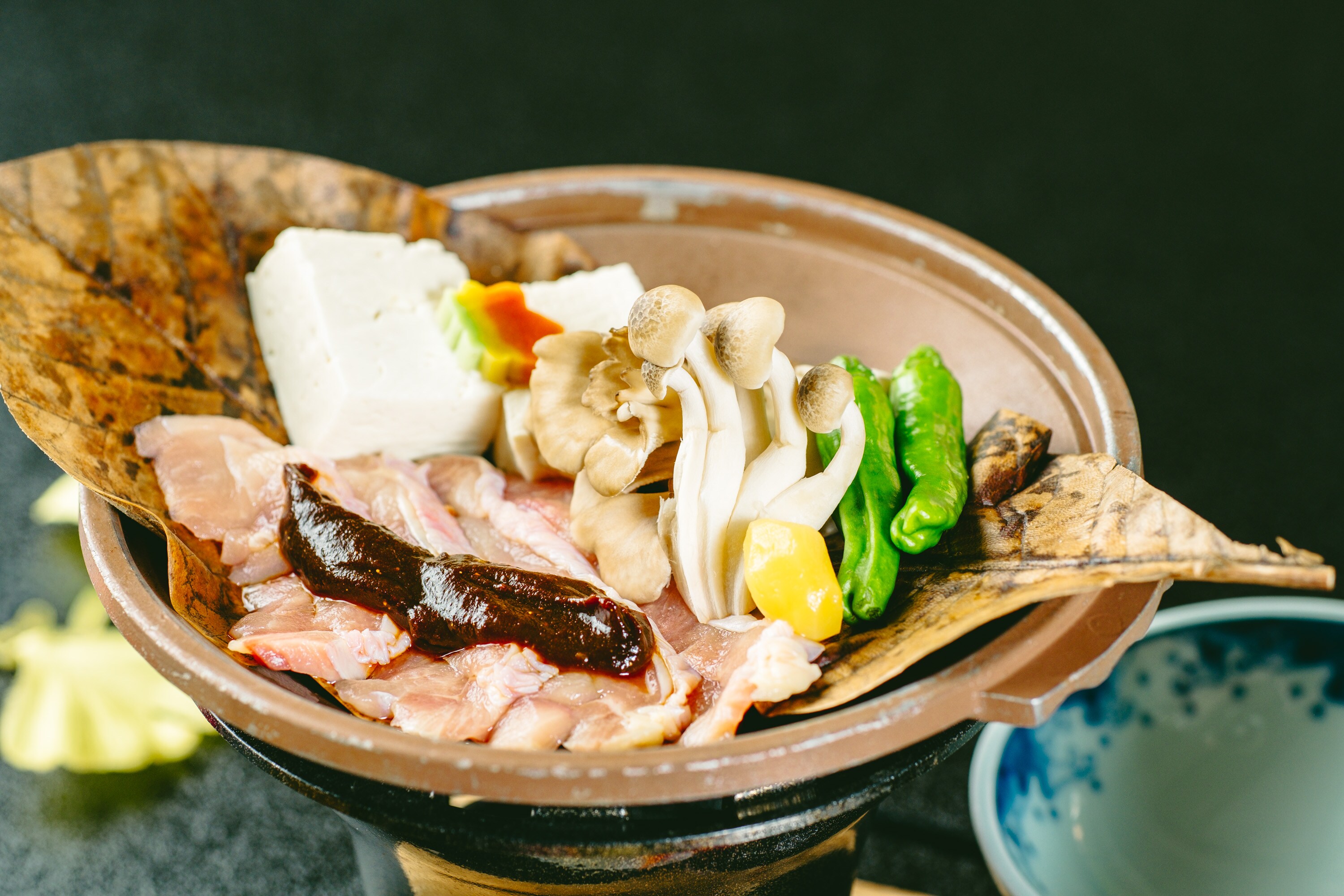 岩井鸡吹寄保叶烧
