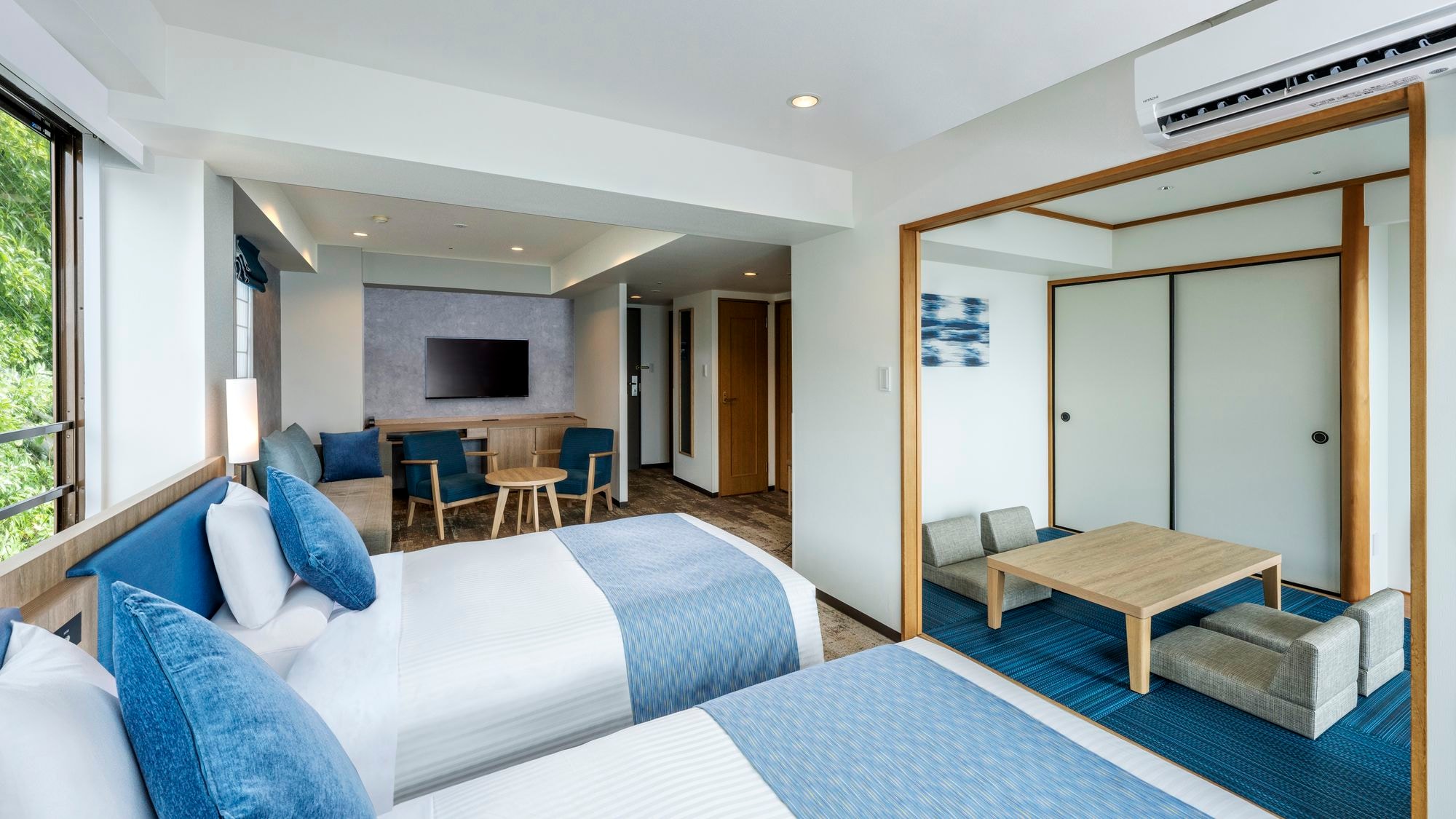 High floor Japanese-Western style room