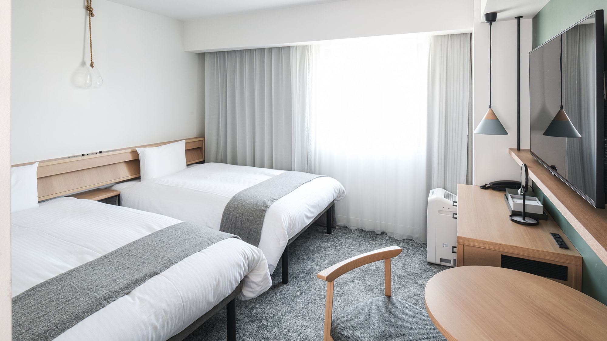 Standard twin (18㎡) bed width 120cm Simmons mats are used