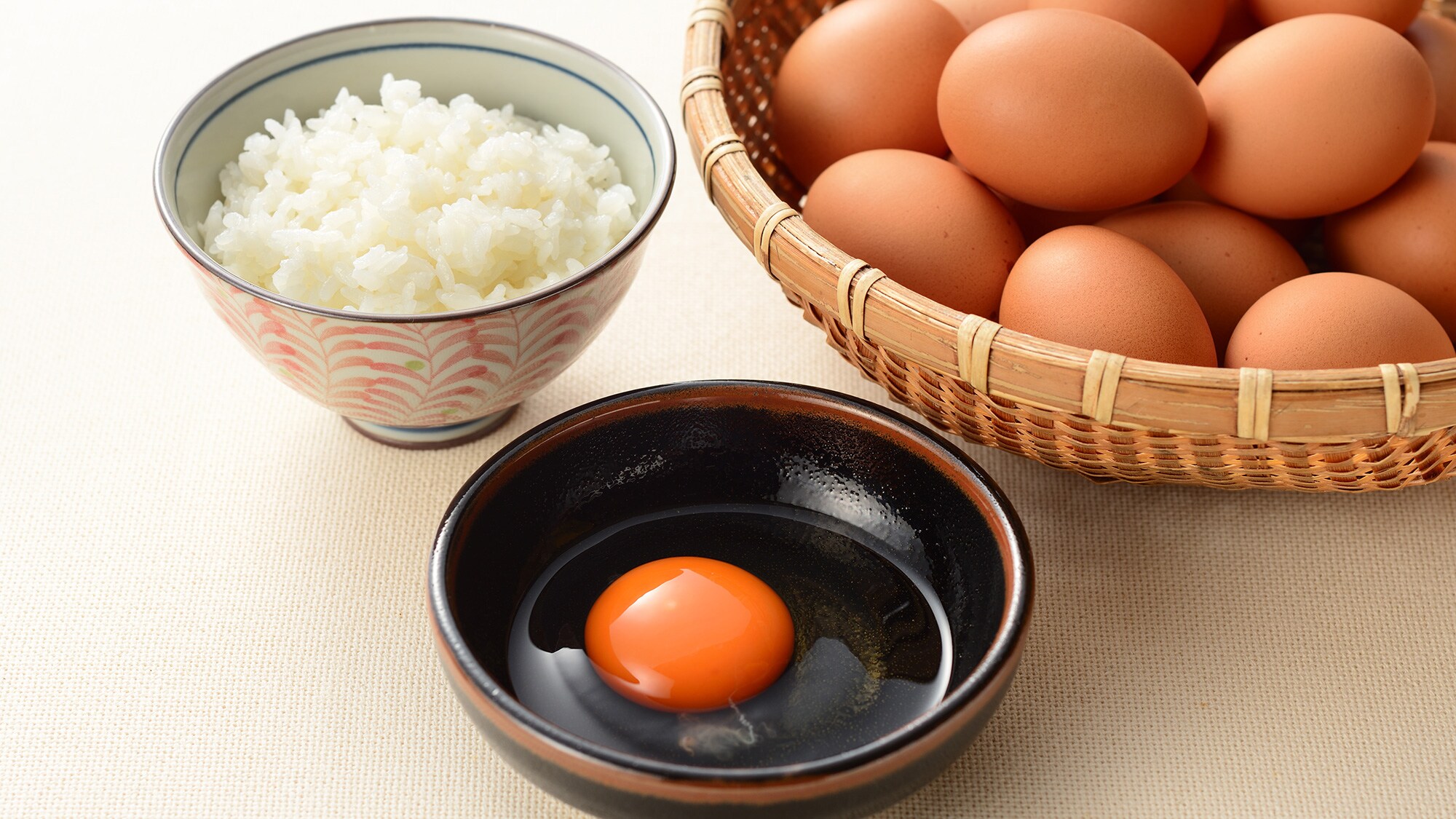 ■ Raw eggs that are known for their delicious TKG