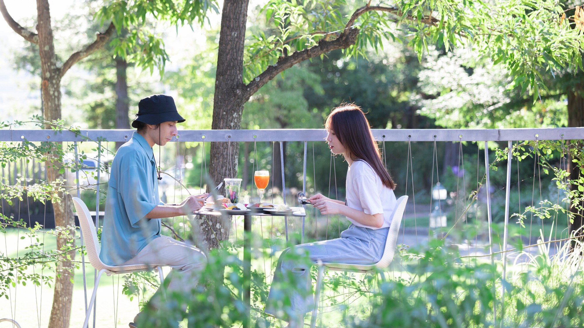 *[Breakfast] Enjoy a rich time in harmony with nature away from the hustle and bustle of the city.