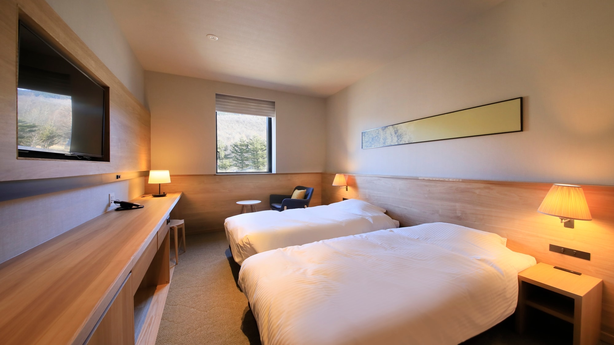 Standard twin room example