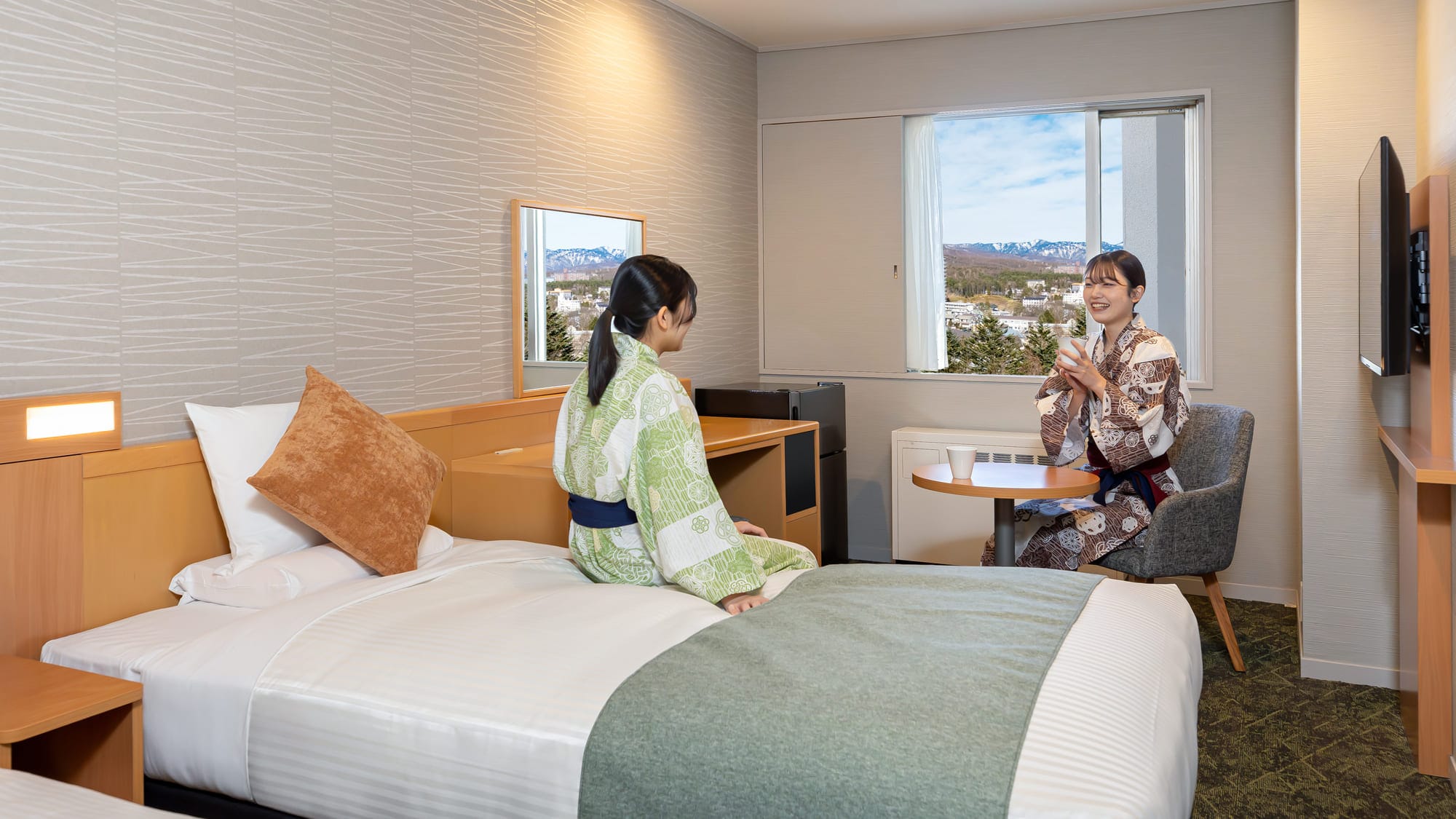 <Đã được tân trang vào tháng 12 năm 2025> Phòng đôi. Tối đa 2 người có thể ở.