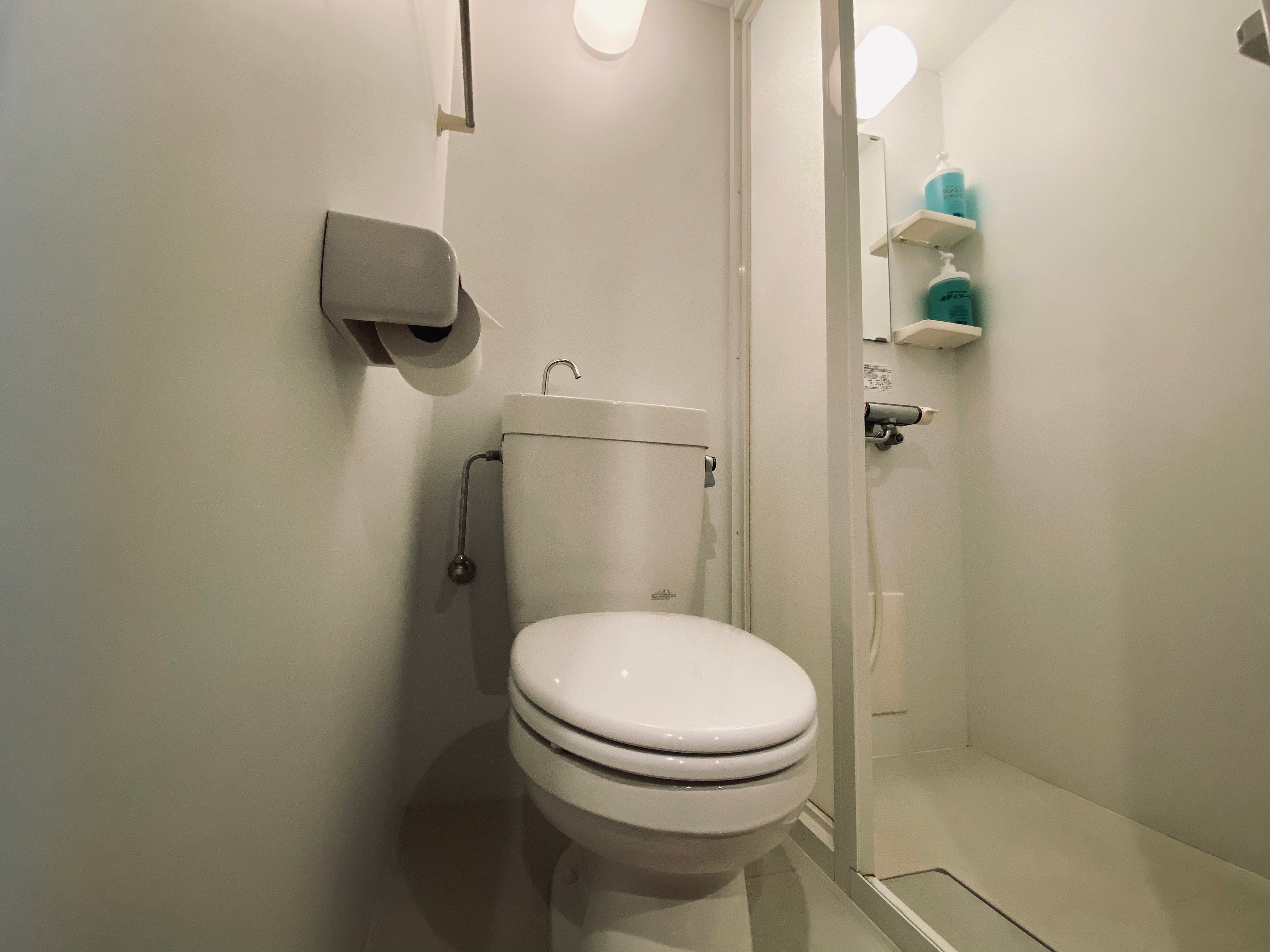 Toilet / bath (shower only)