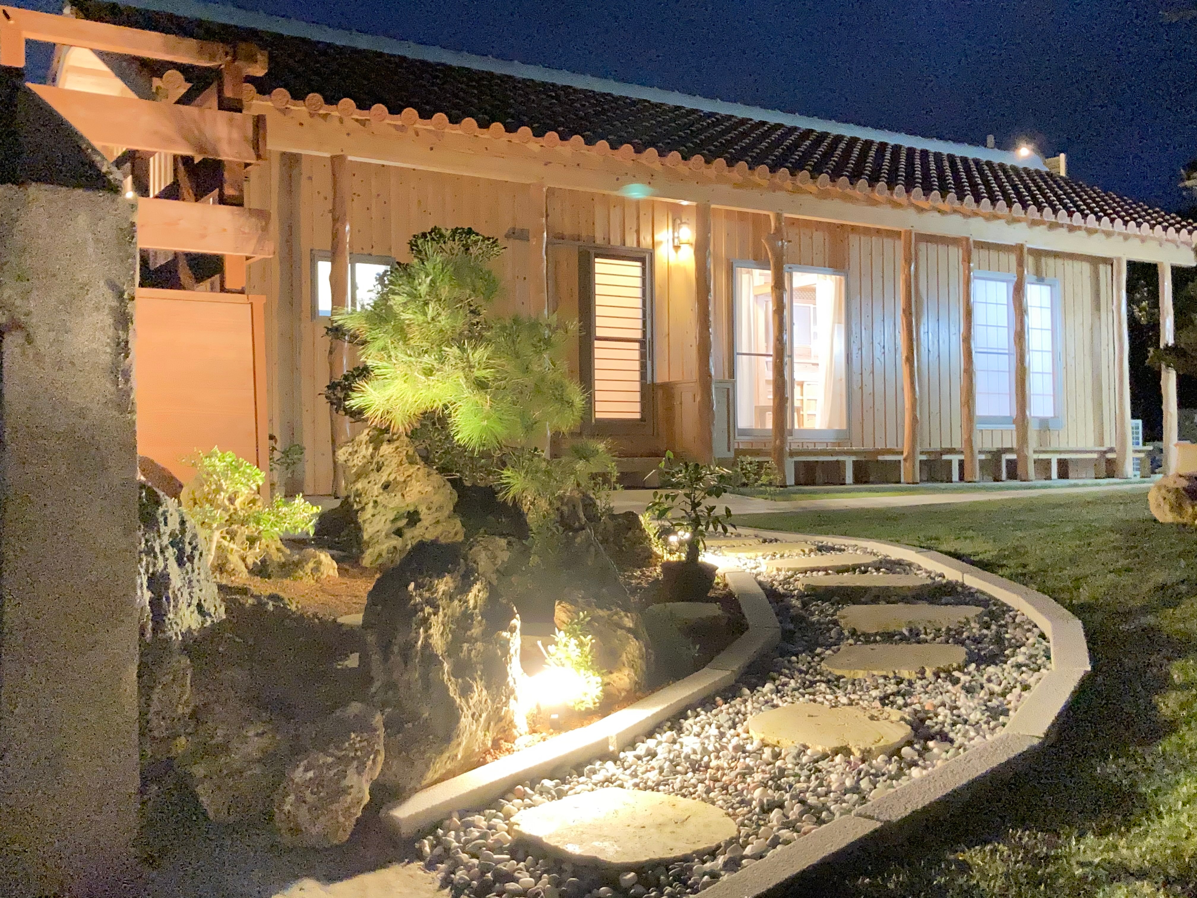 古宇利沖手屋之夜