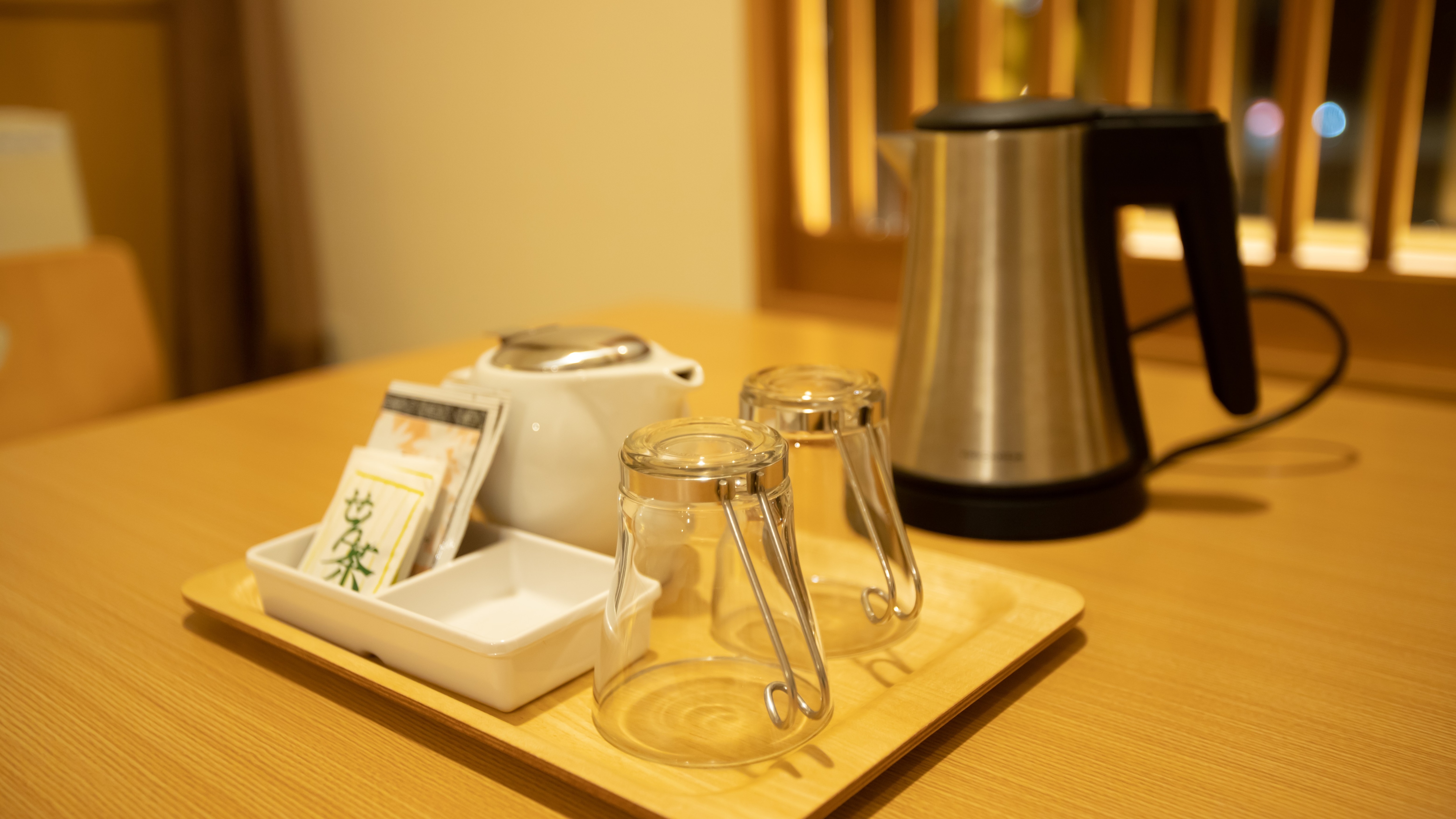 Parkside & tatami double tea set