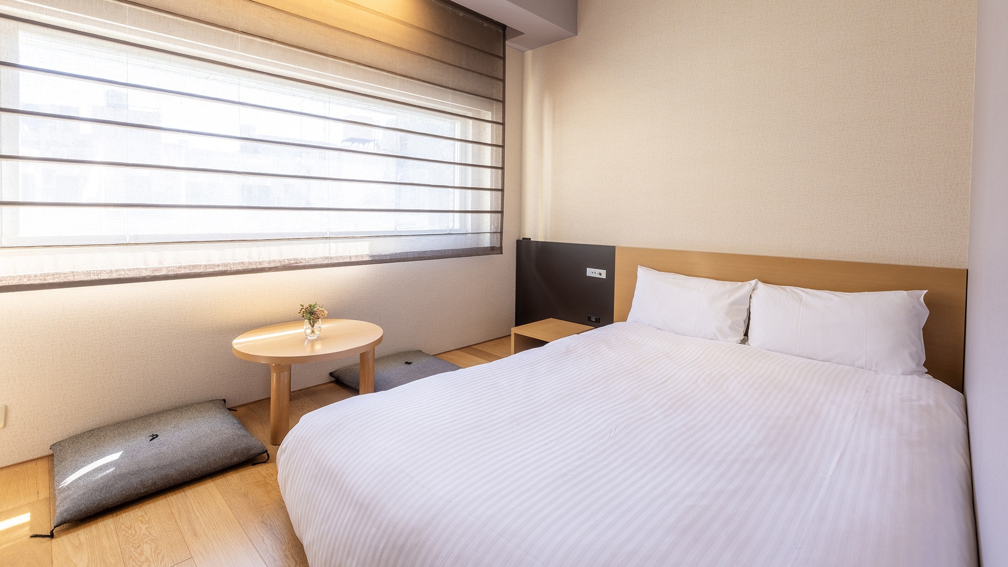 [Ruang konsep "MIYABI"] 15,2㎡ Lebar tempat tidur 140cm