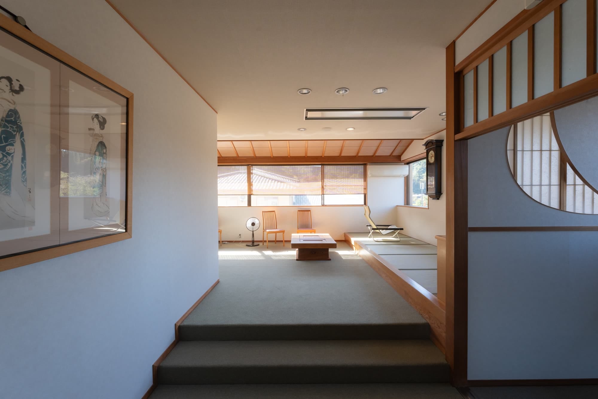 A relaxing atmosphere in the hotel