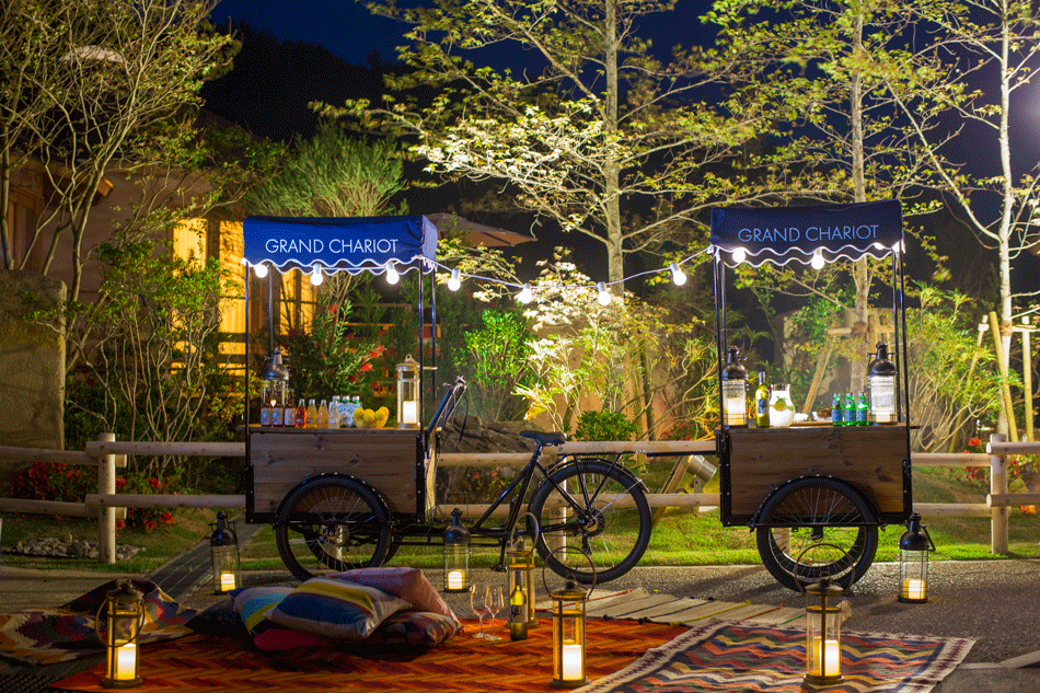 Starry sky BAR135 ° exterior