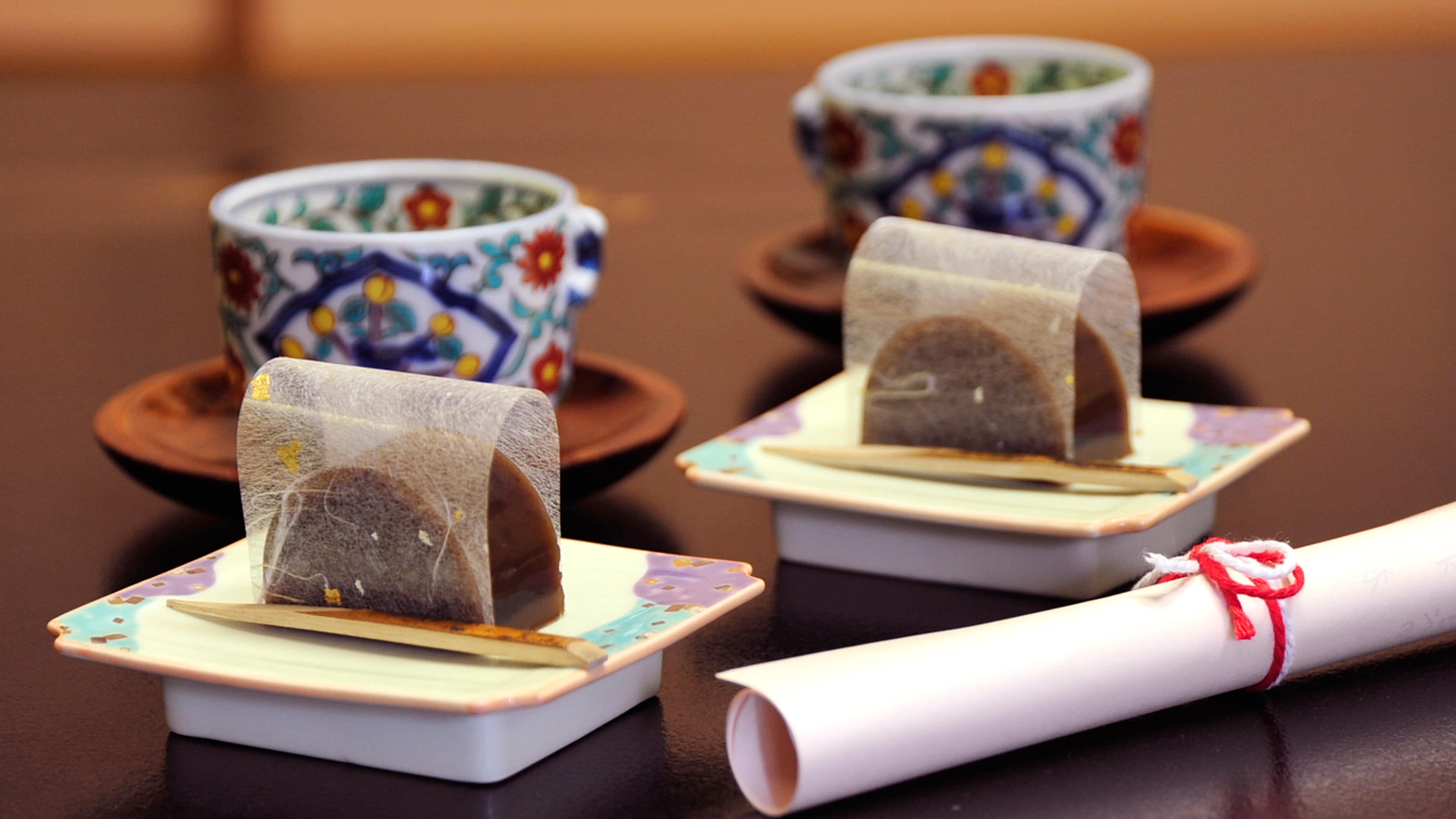 ** [Tea contract] Shizuoka tea and yokan handmade by the landlady. We will welcome you with sincere hospitality.