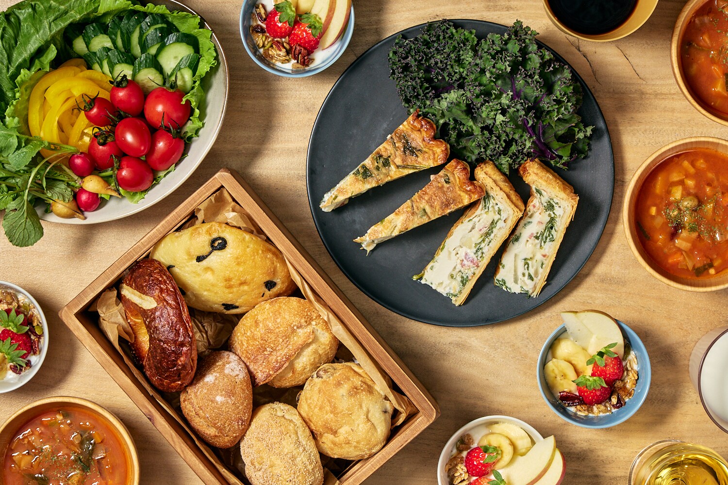 Breakfast quiche