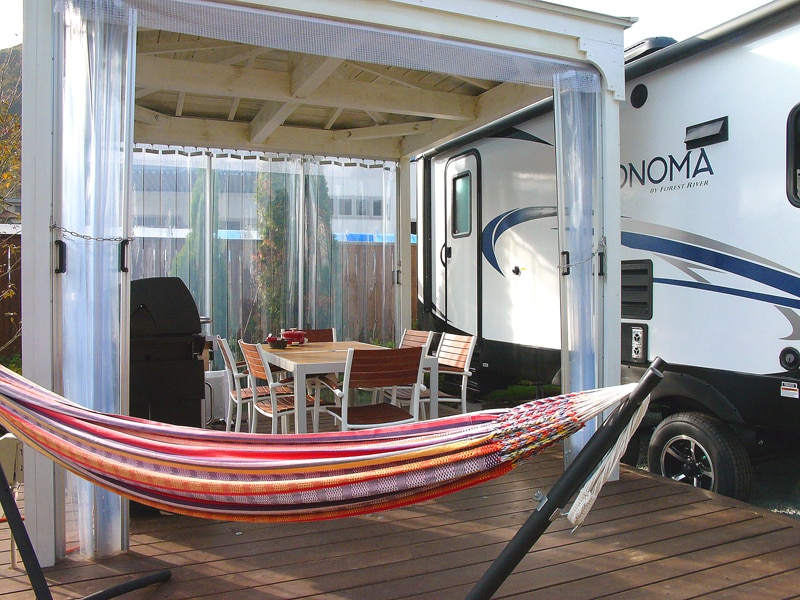 Trailer site Gazebo