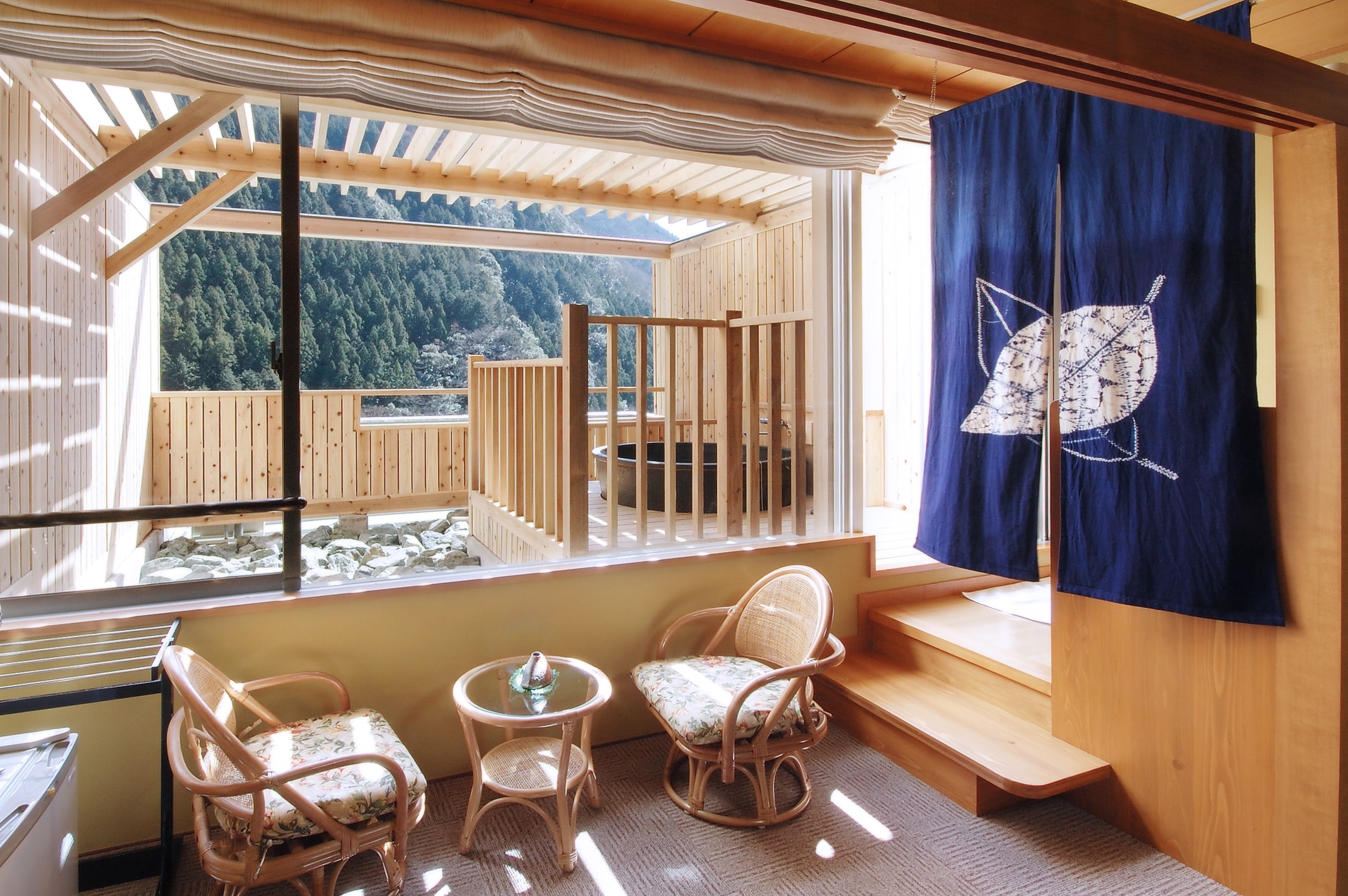 Guest room 2 with open-air bath