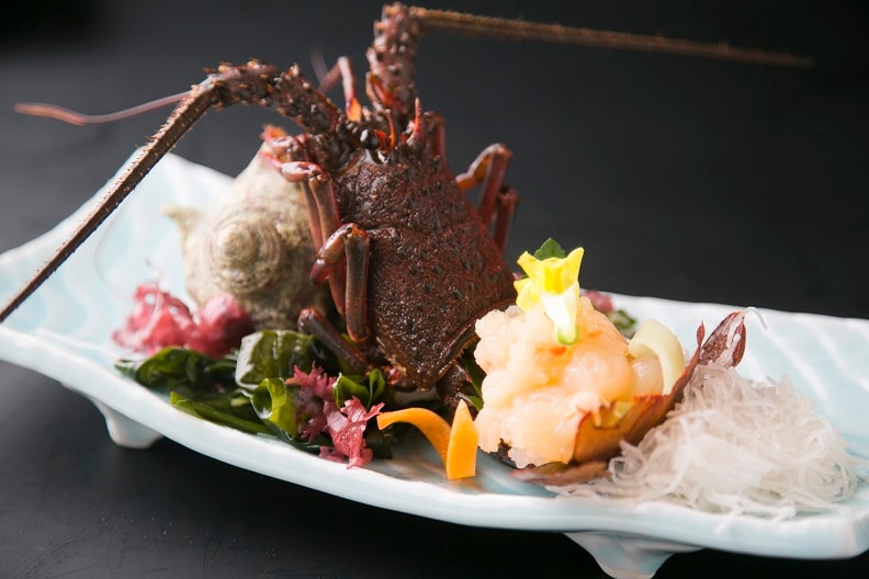 Lobster sashimi