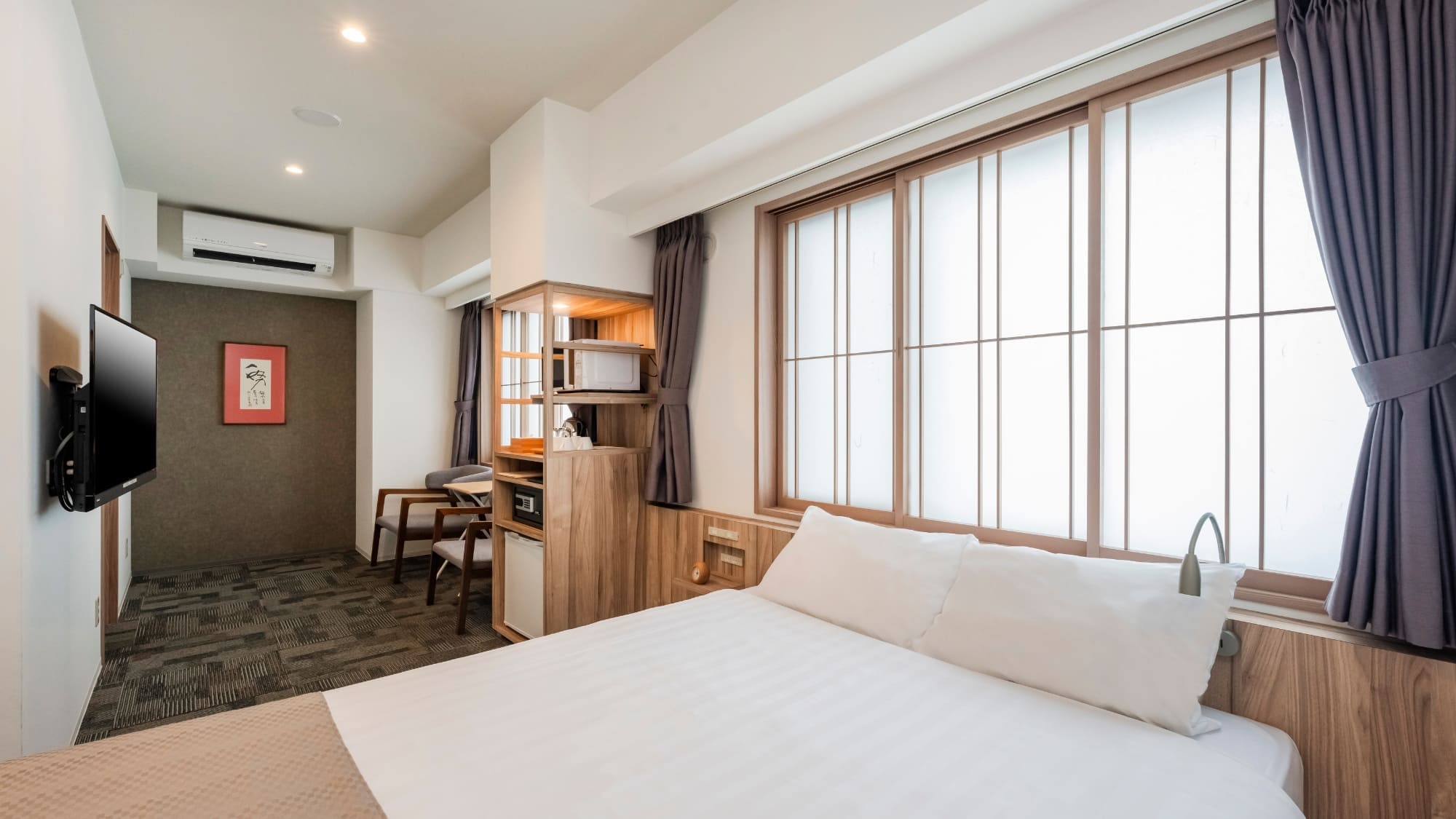 [Standard Double] A room where 1-2 people can relax comfortably.