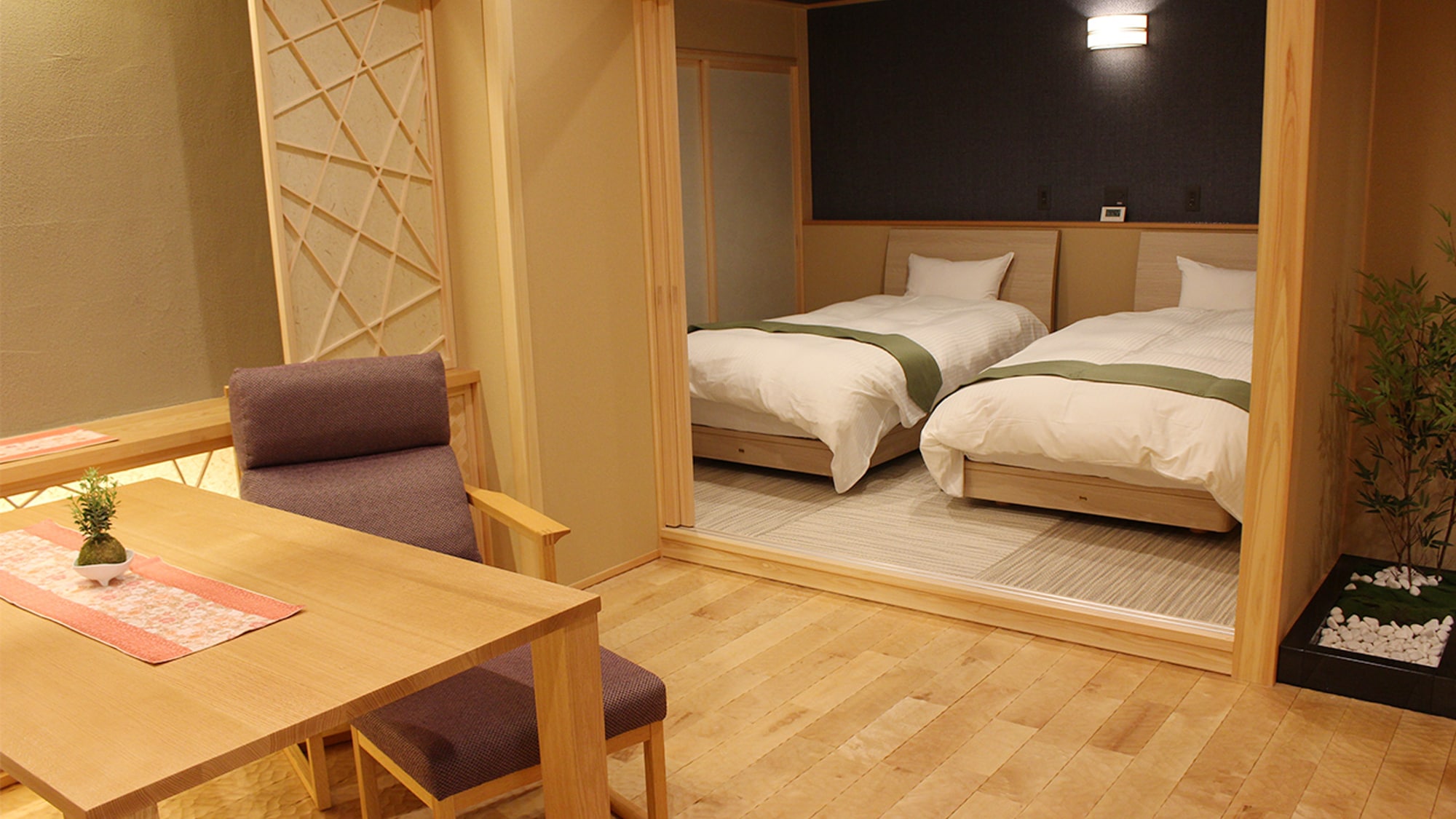 Opened in February 2022 Guest room where you can feel the warmth of craftsmanship [Ryusui]