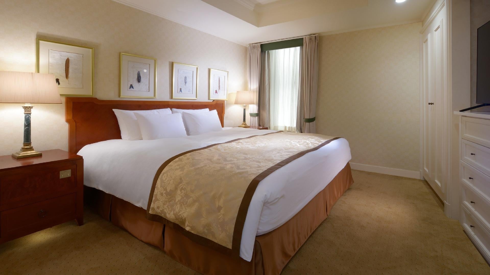 双人套房(62 平方米)卧室