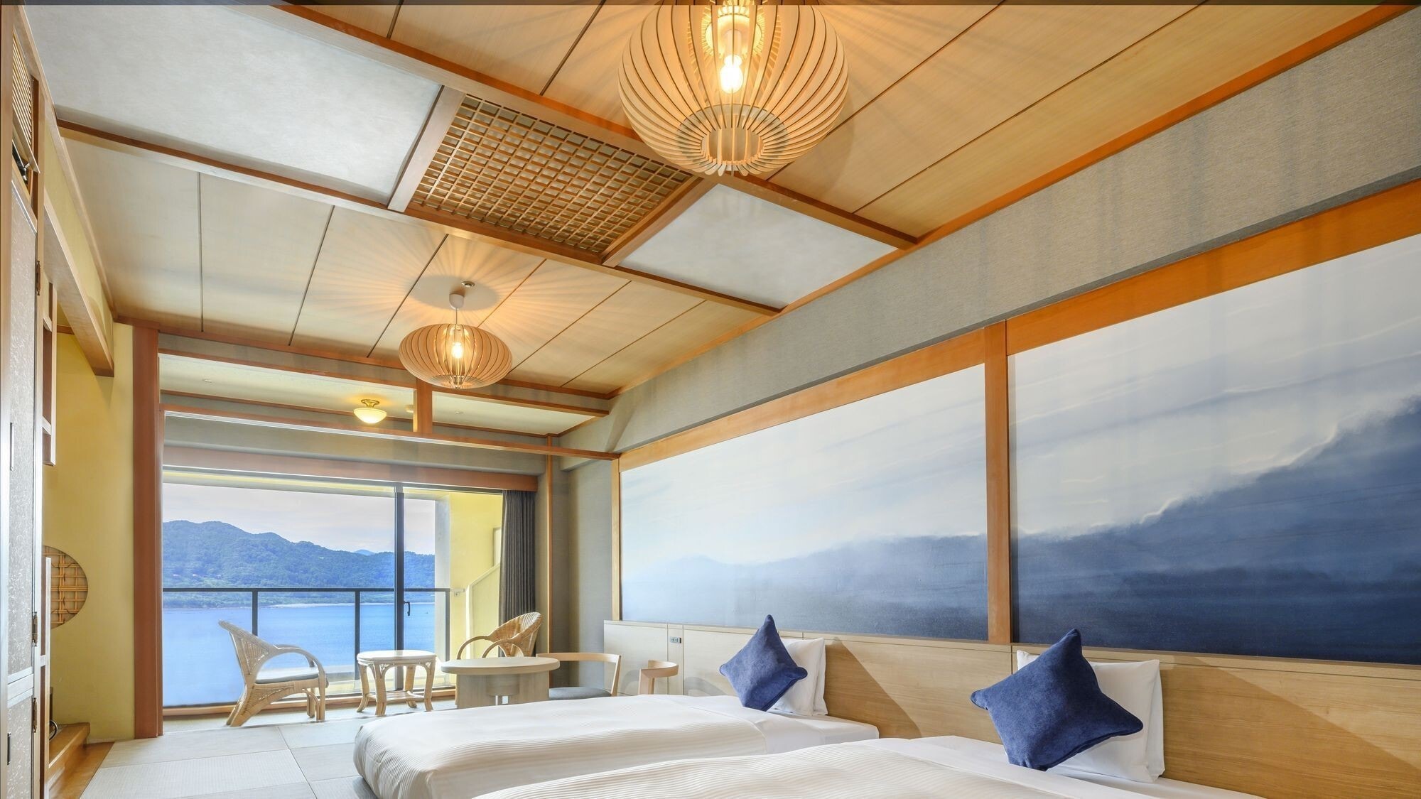 Japanese style bed (Ocean view)
