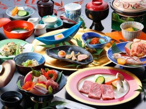 "Kaiseki cuisine-an example-"-upgraded course-