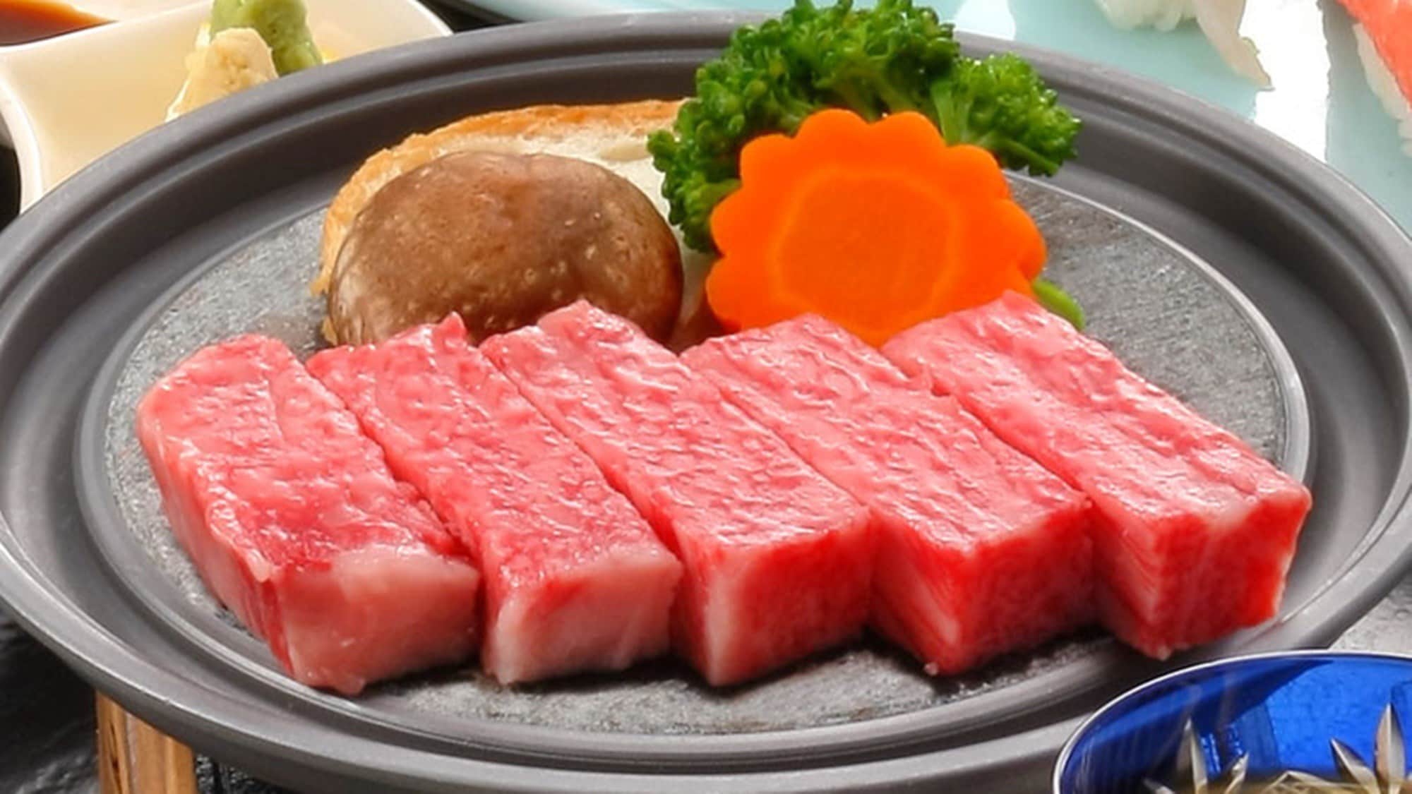 สเต็กเนื้อยามากาตะ (ภาพ)