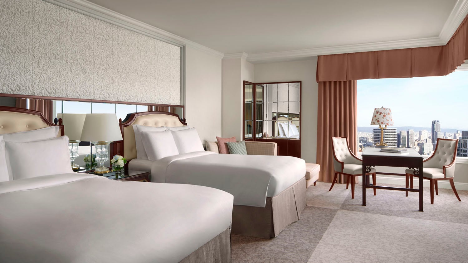 Tầng trên - Deluxe 2 giường