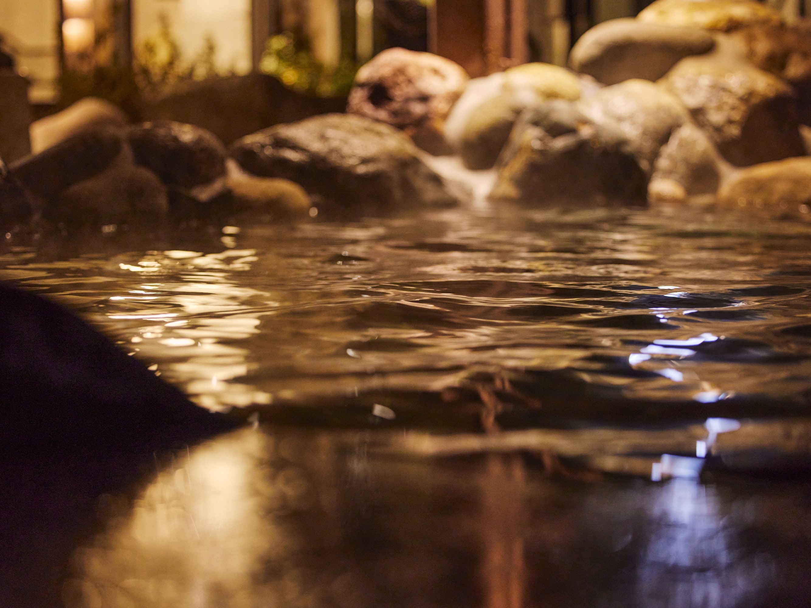 Open-air bath