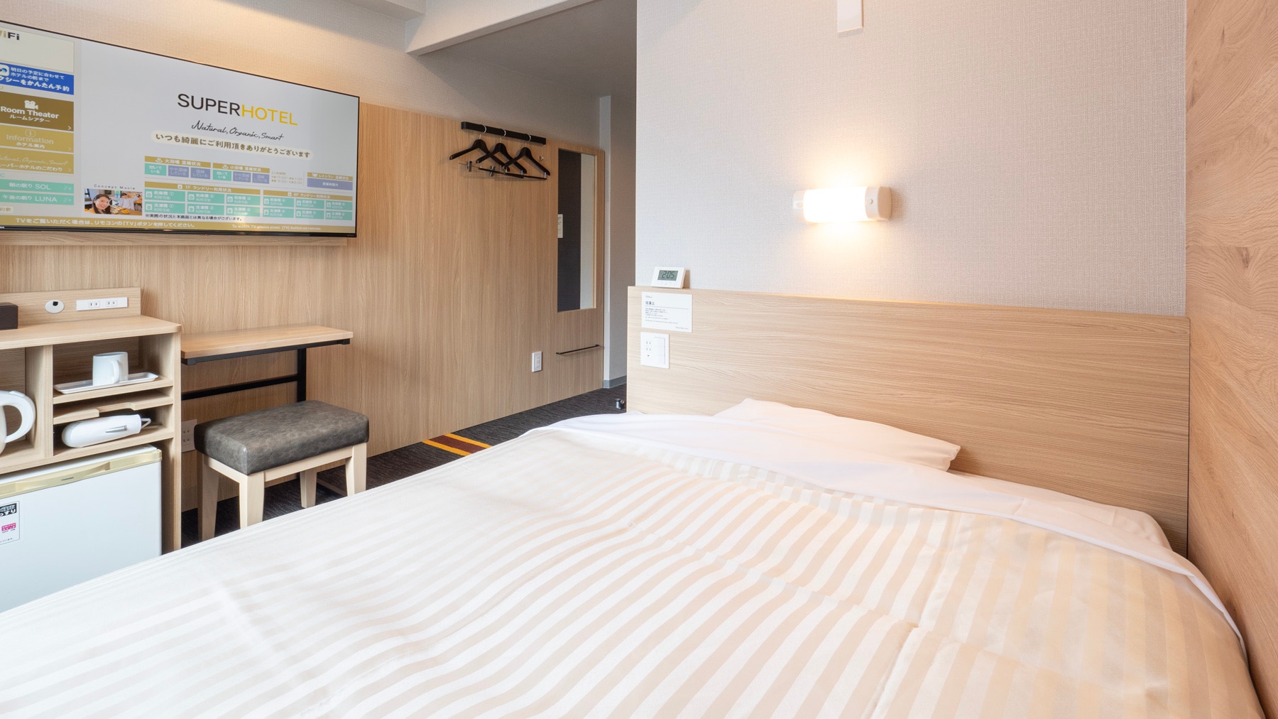 [Standard double room] Renovated rooms for a clean feel