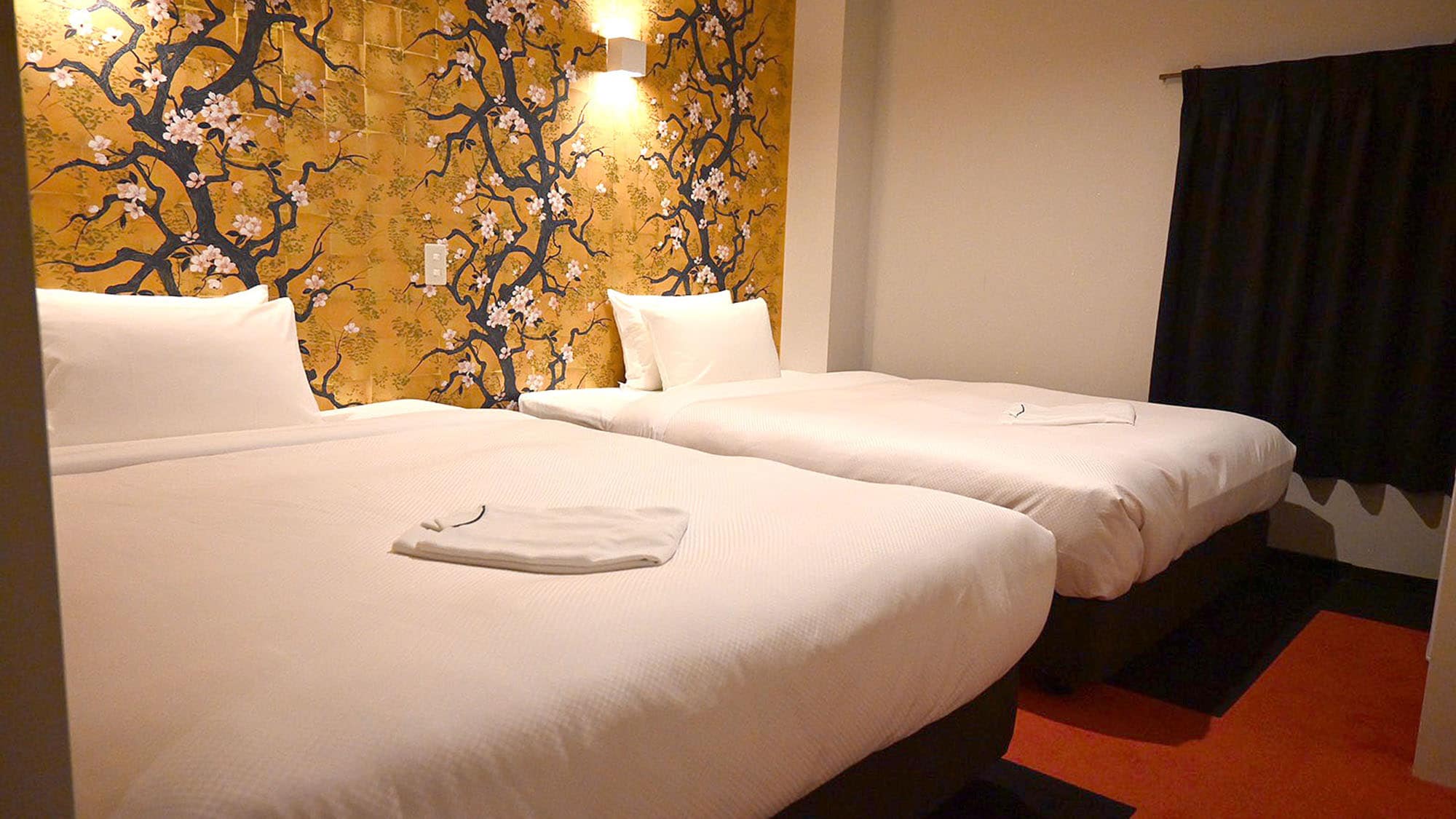 ・[DX double room example] Up to 4 people can stay