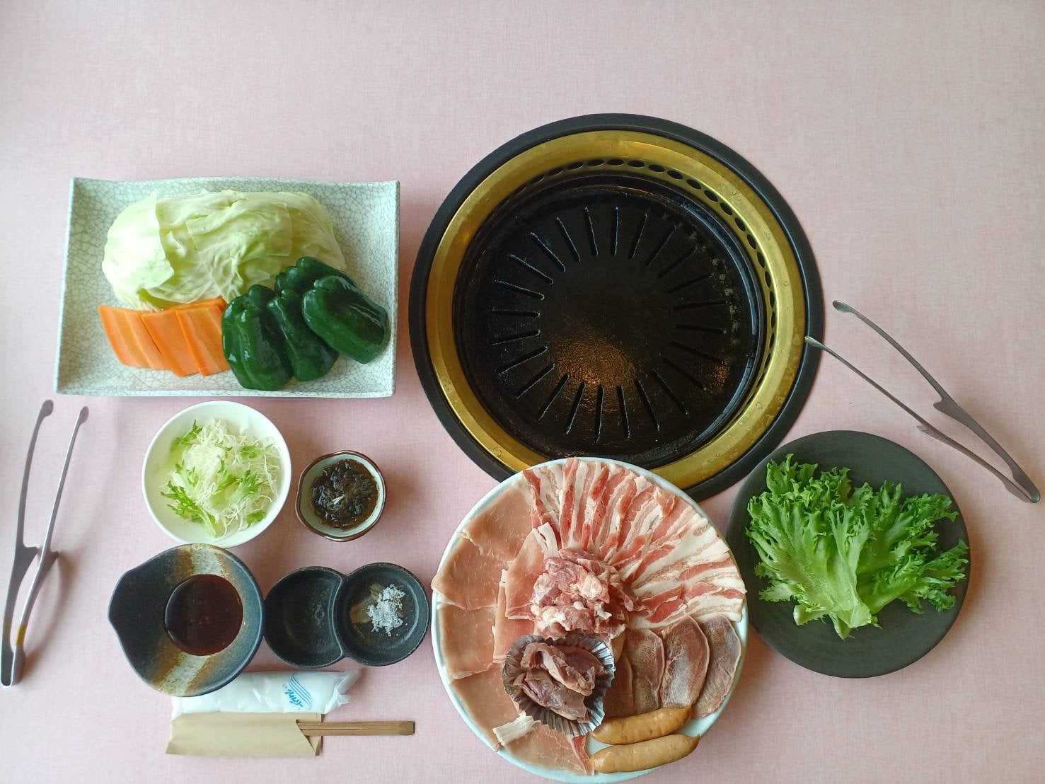 คอร์สหมูดำและหมูมูเกนย่างยากินิกุ