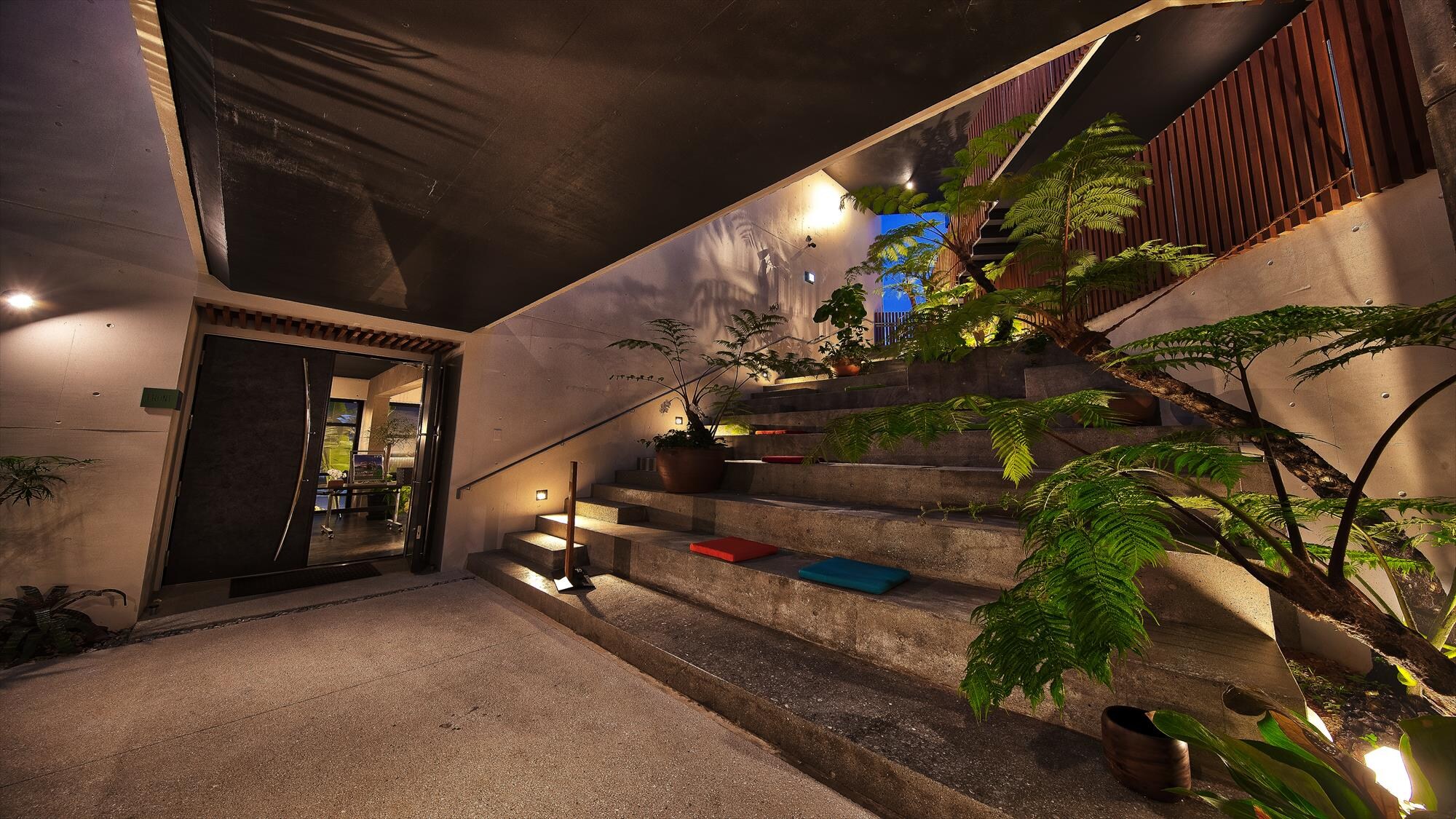 Inside the facility