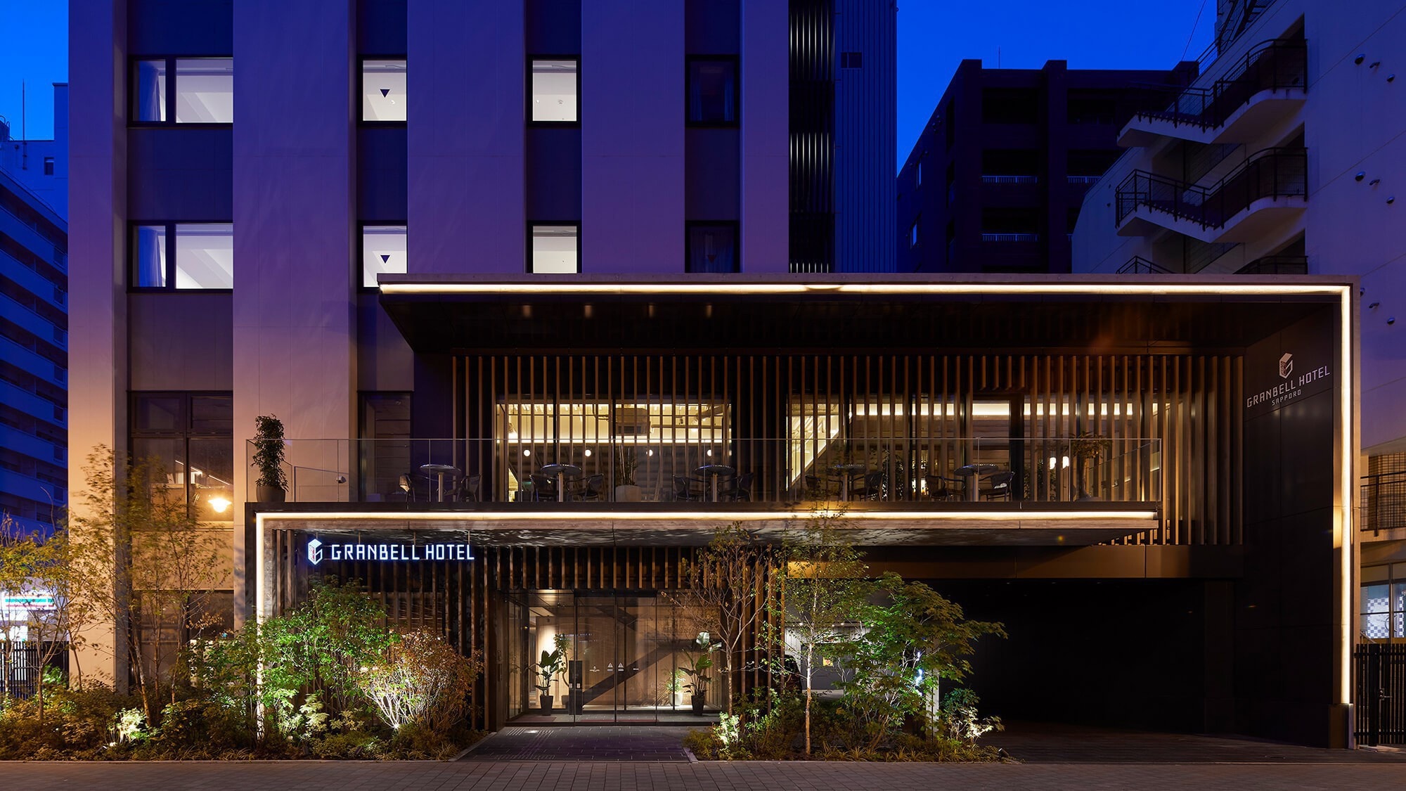 [Exterior] A designer hotel located 8 minutes on foot from Susukino Station