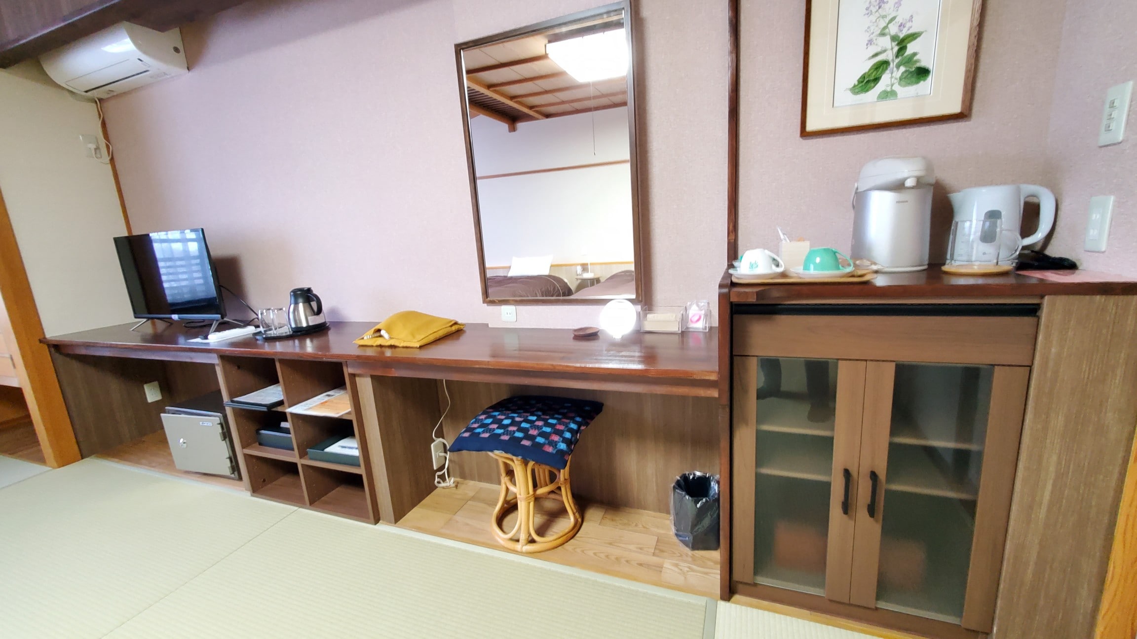 [Japanese modern superior twin] Dresser counter