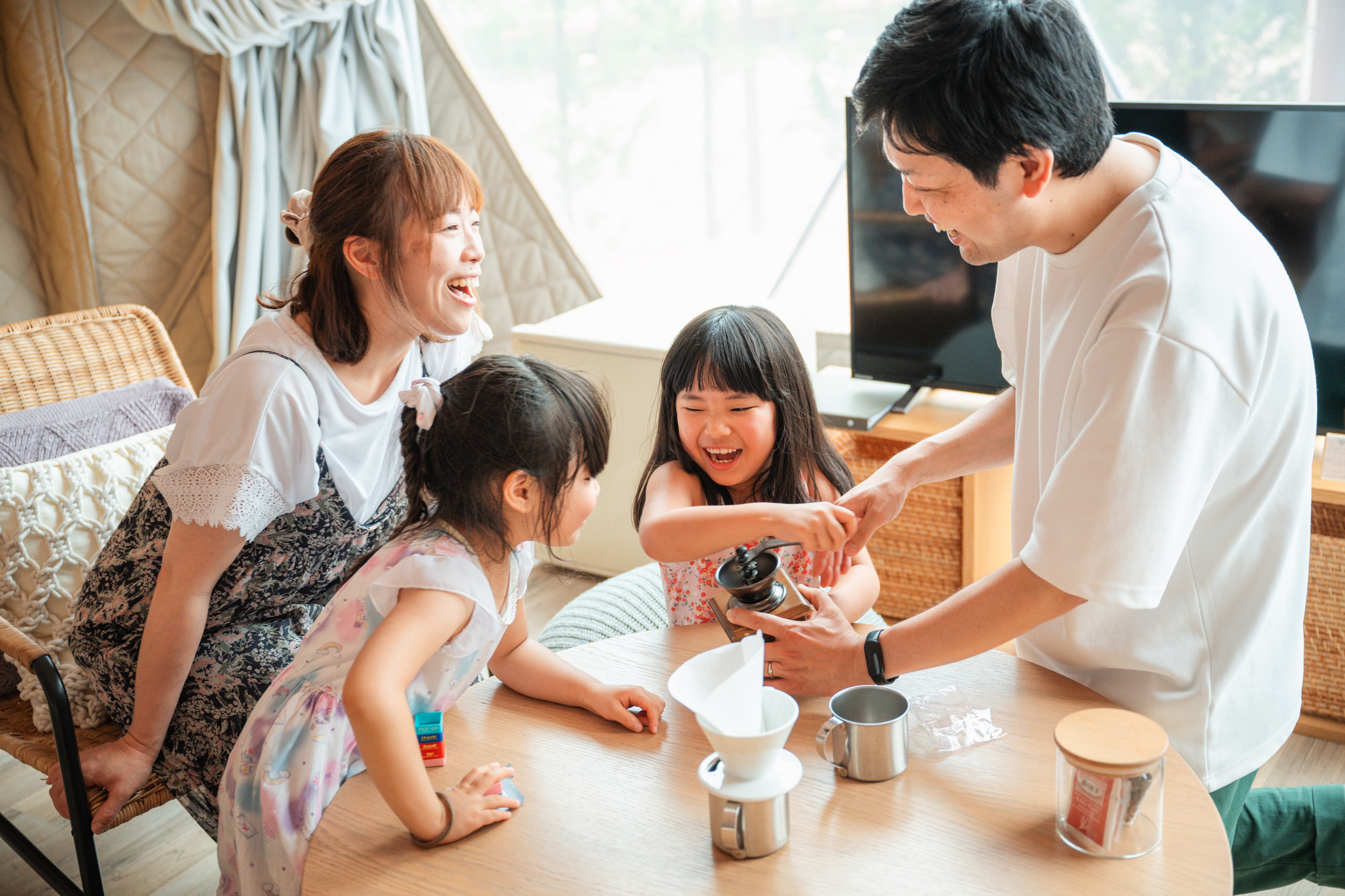 Coton Hitachinaka Grand Villa: Kopi bubuk segar