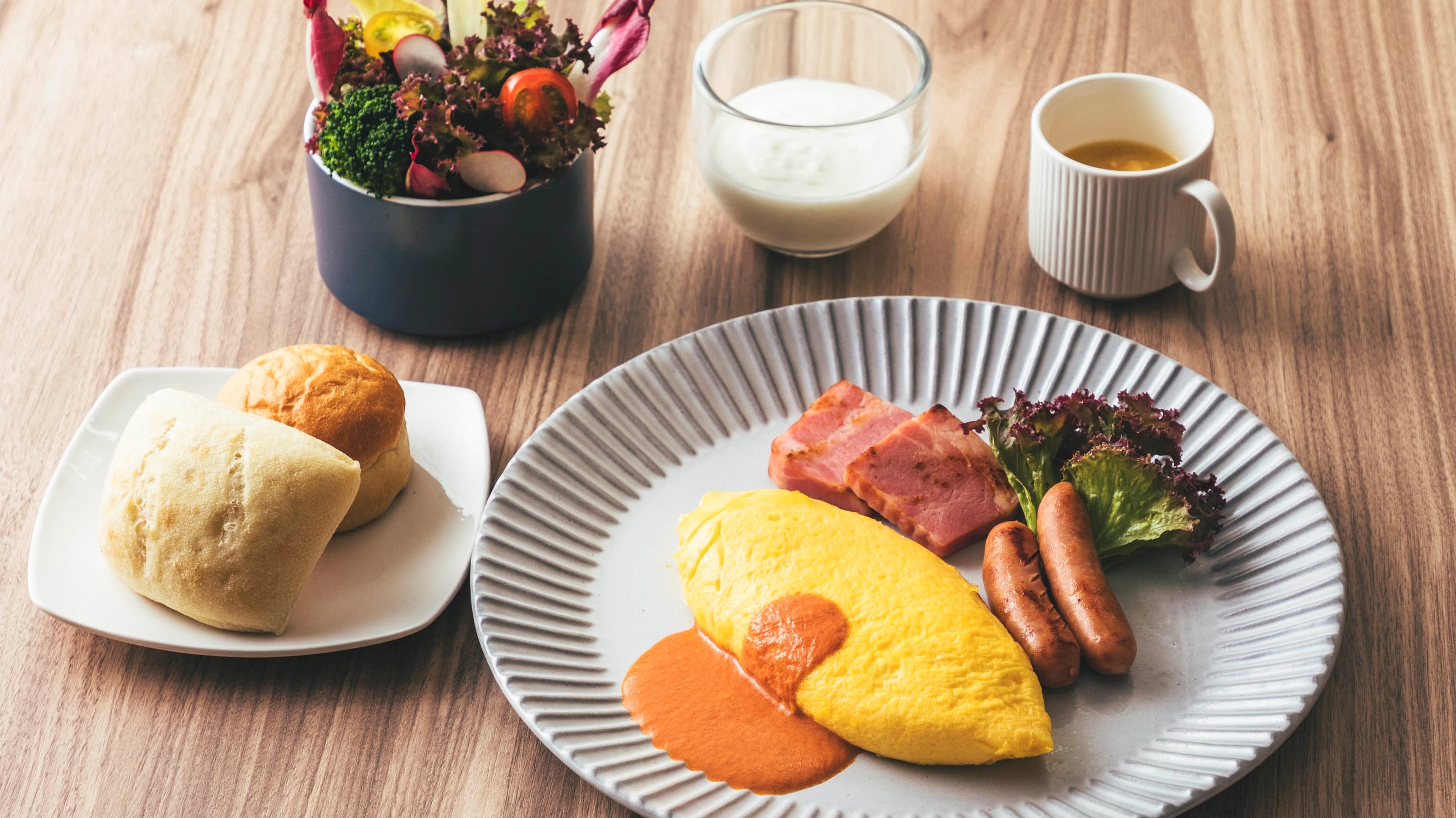 [Yuhigaoka Shokudo] Western breakfast