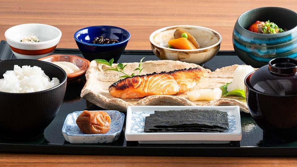 일본 요리 「Japanese Cuisine 사쿠라 오카」일식 조식 이미지