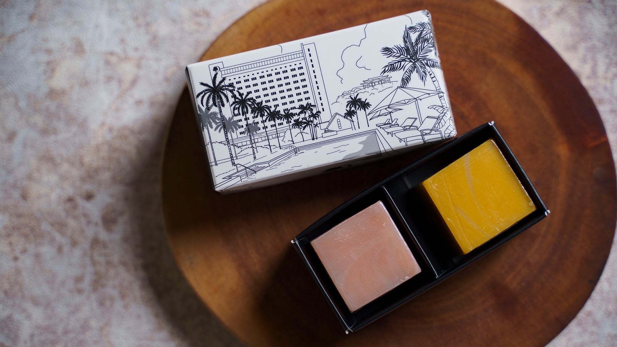 Shuri Soap x Double Tree Shuri Castle collaboration original box