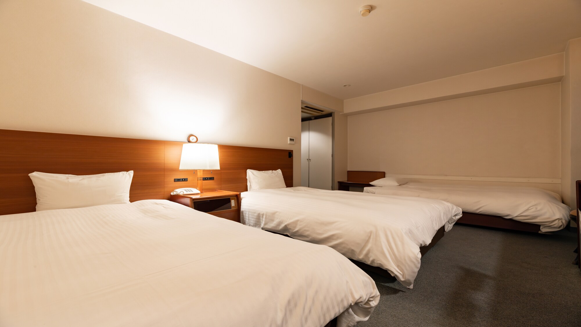 Triple room (2 semi-double beds, 1 extra bed)