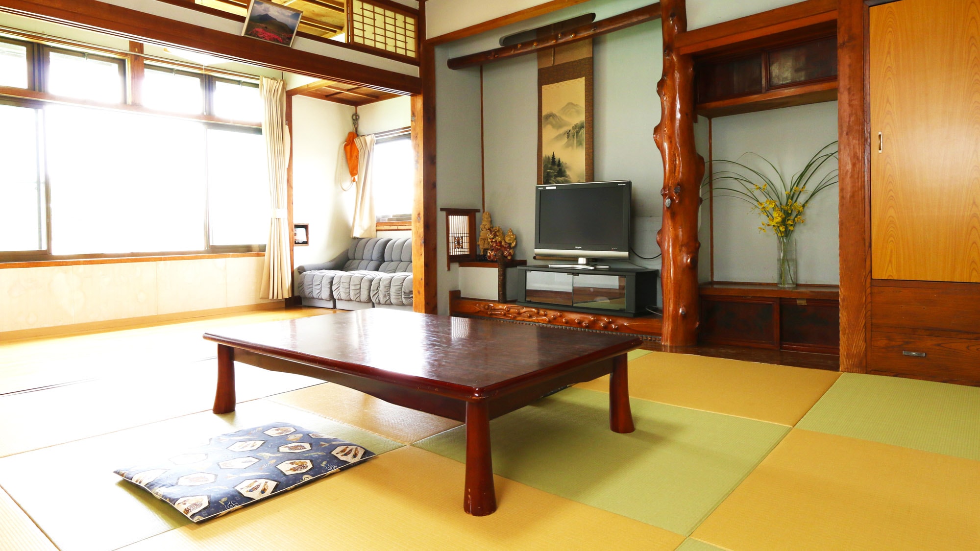 방의 예. 「류큐 다다미」의 방이 될 수도 있습니다!